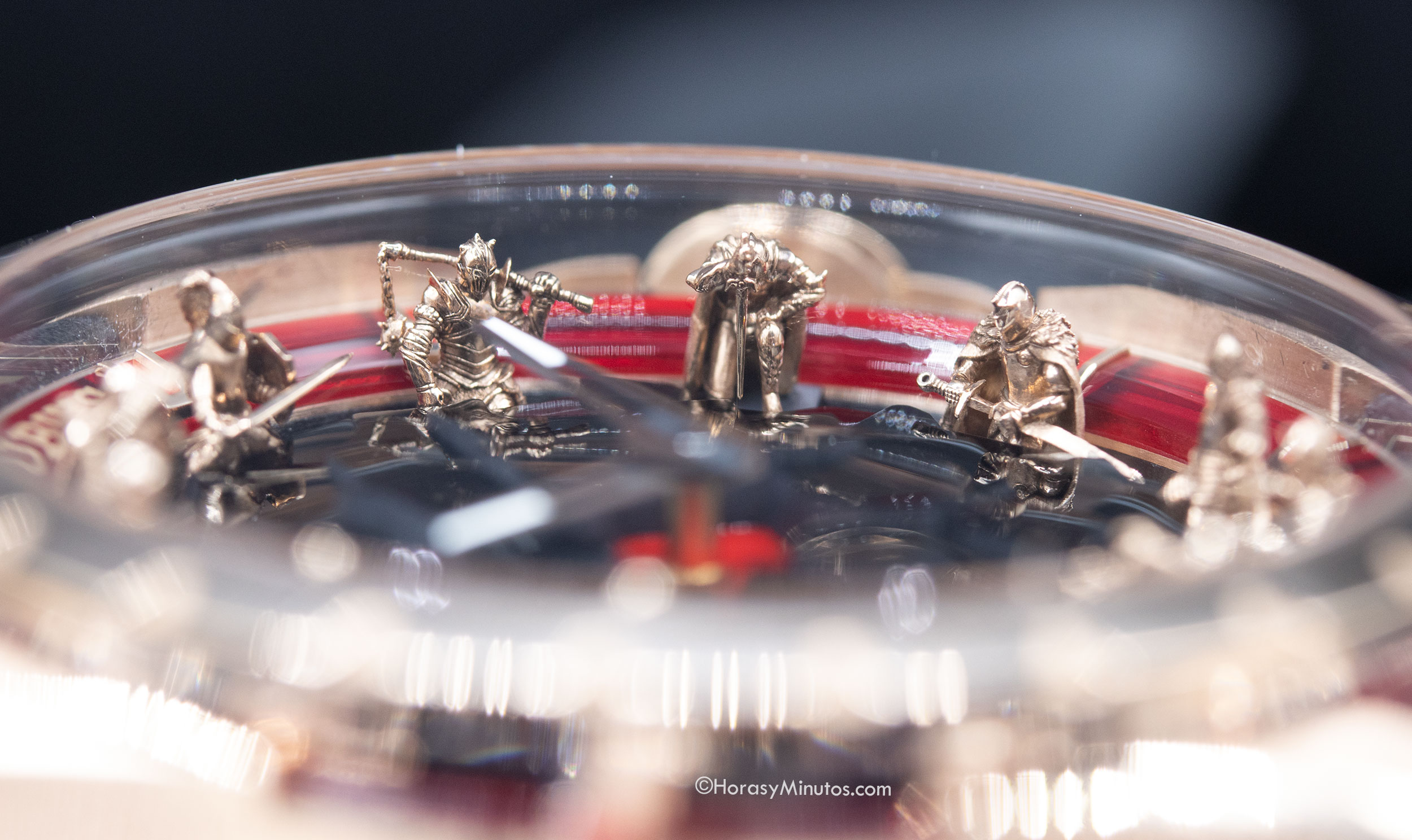 Figuras del Roger Dubuis Excalibur Knights of the Round Table