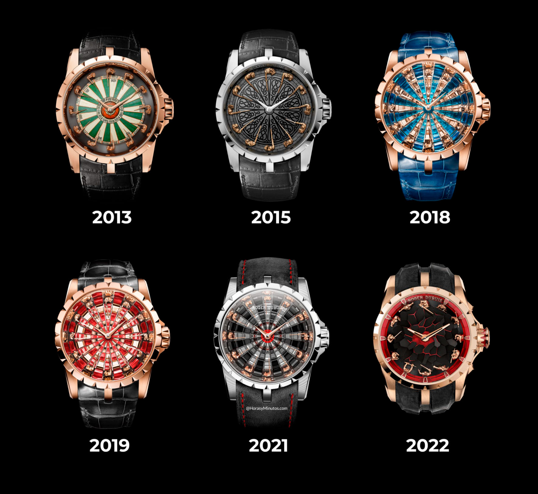 Todos los modelos Roger Dubuis Excalibur Knights of the Round Table