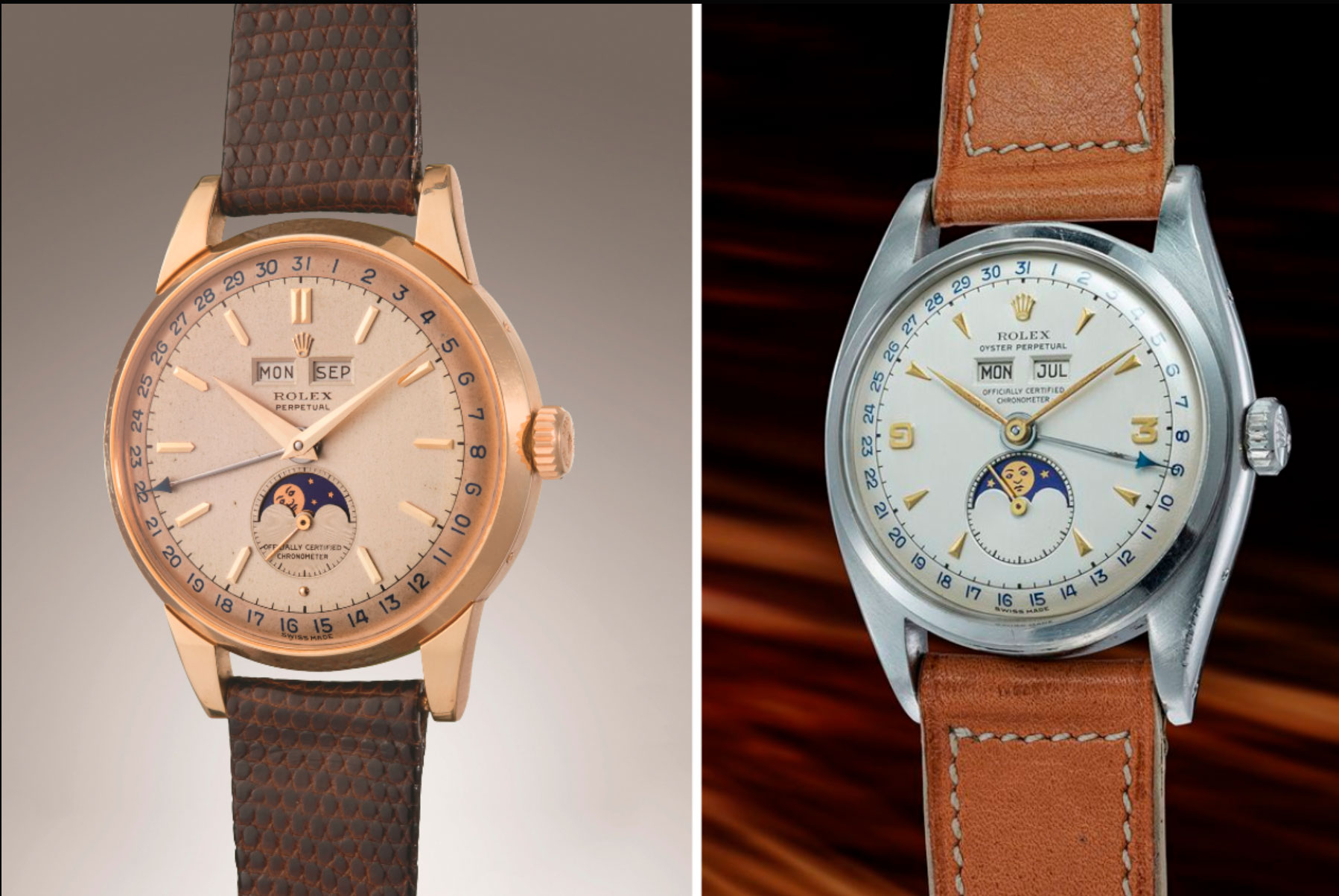 Rolex 8171 "Padellone" y Rolex 6062