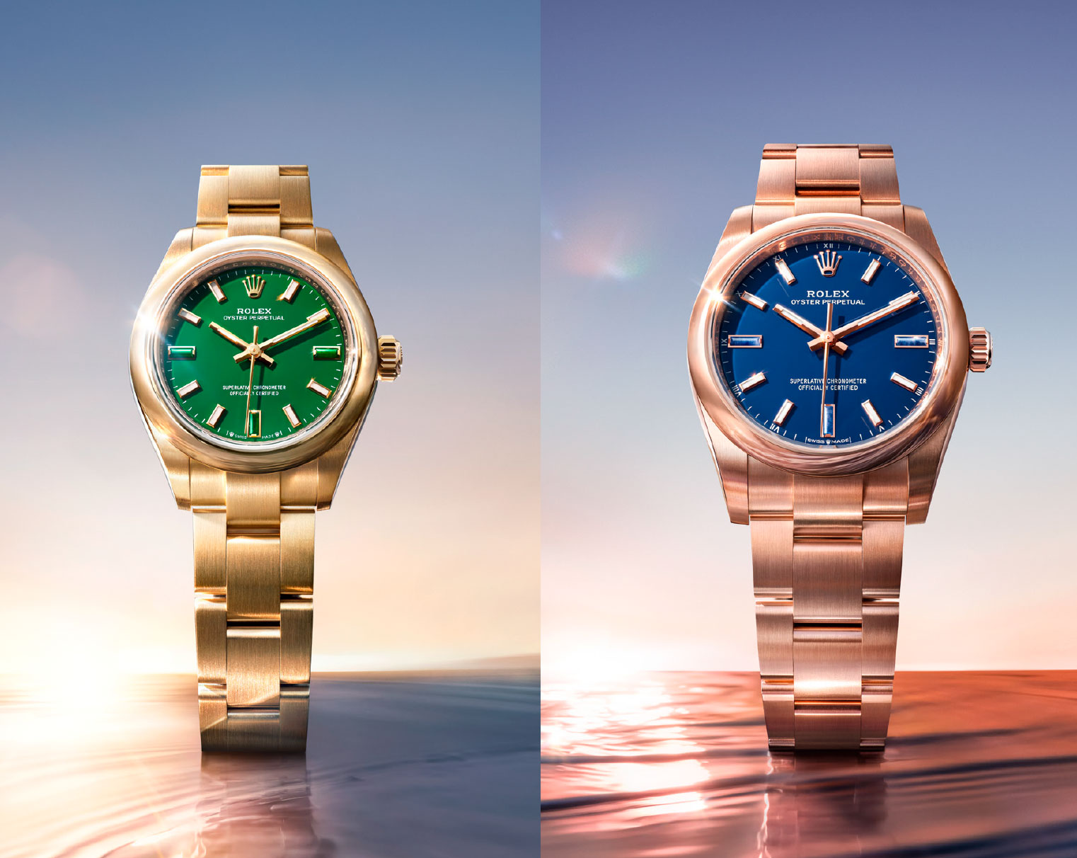  Rolex Oyster Perpetual 28 y 34