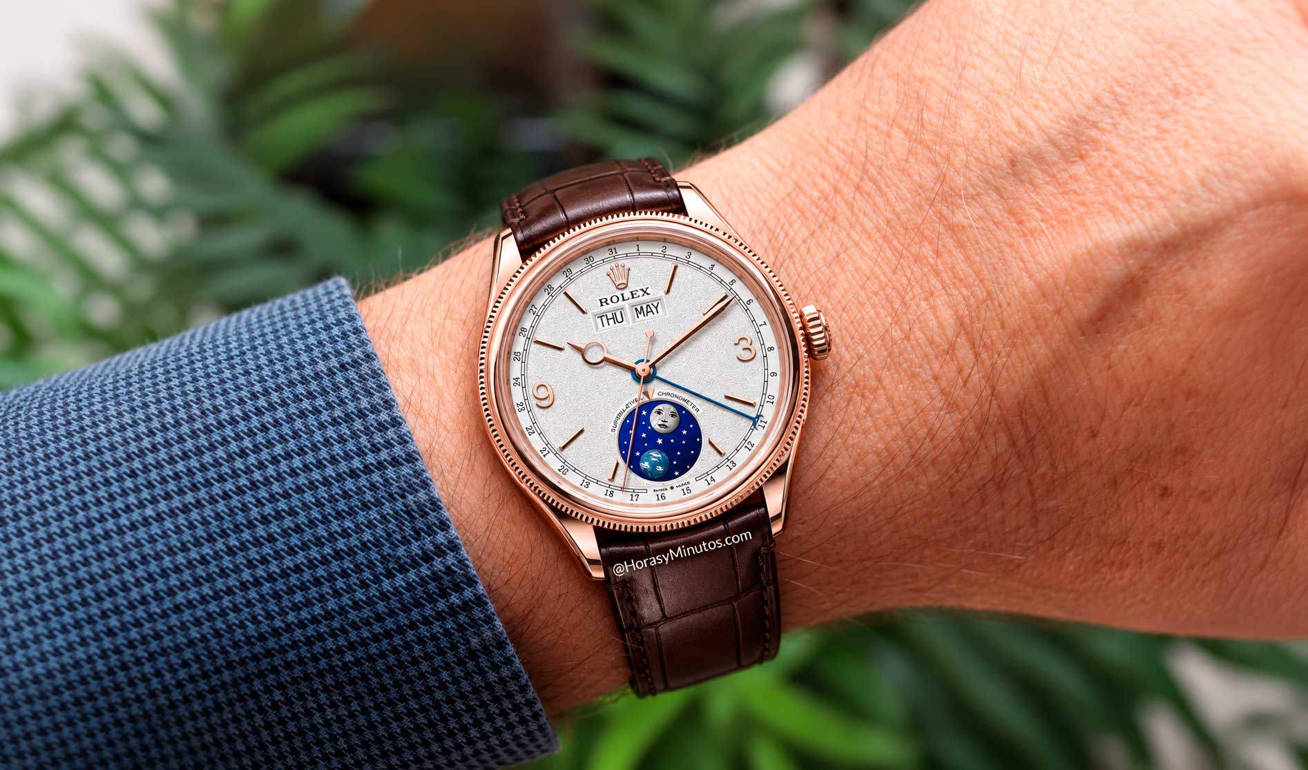 Así queda el Rolex Perpetual Padellone Everose