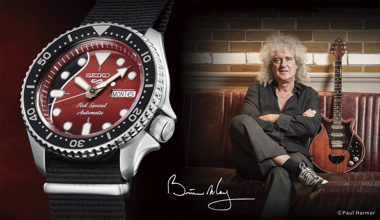 Seiko 5 Sports Brian May Limited Edition y Brian May