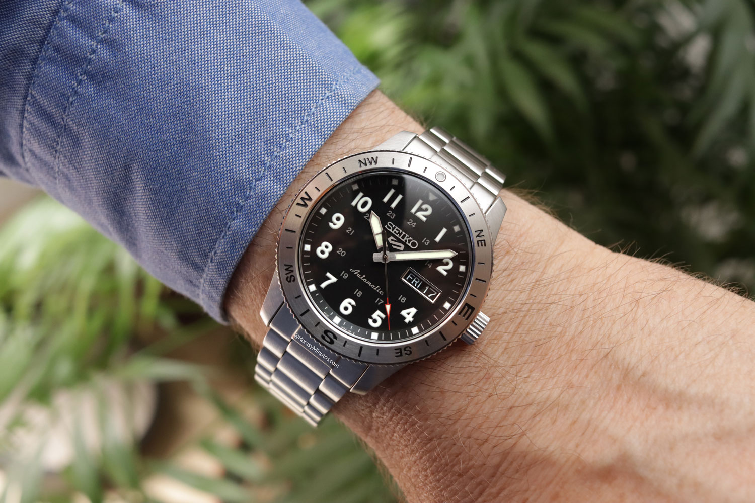 En la muñeca: Seiko 5 Sports Field Series Brújula HDB006