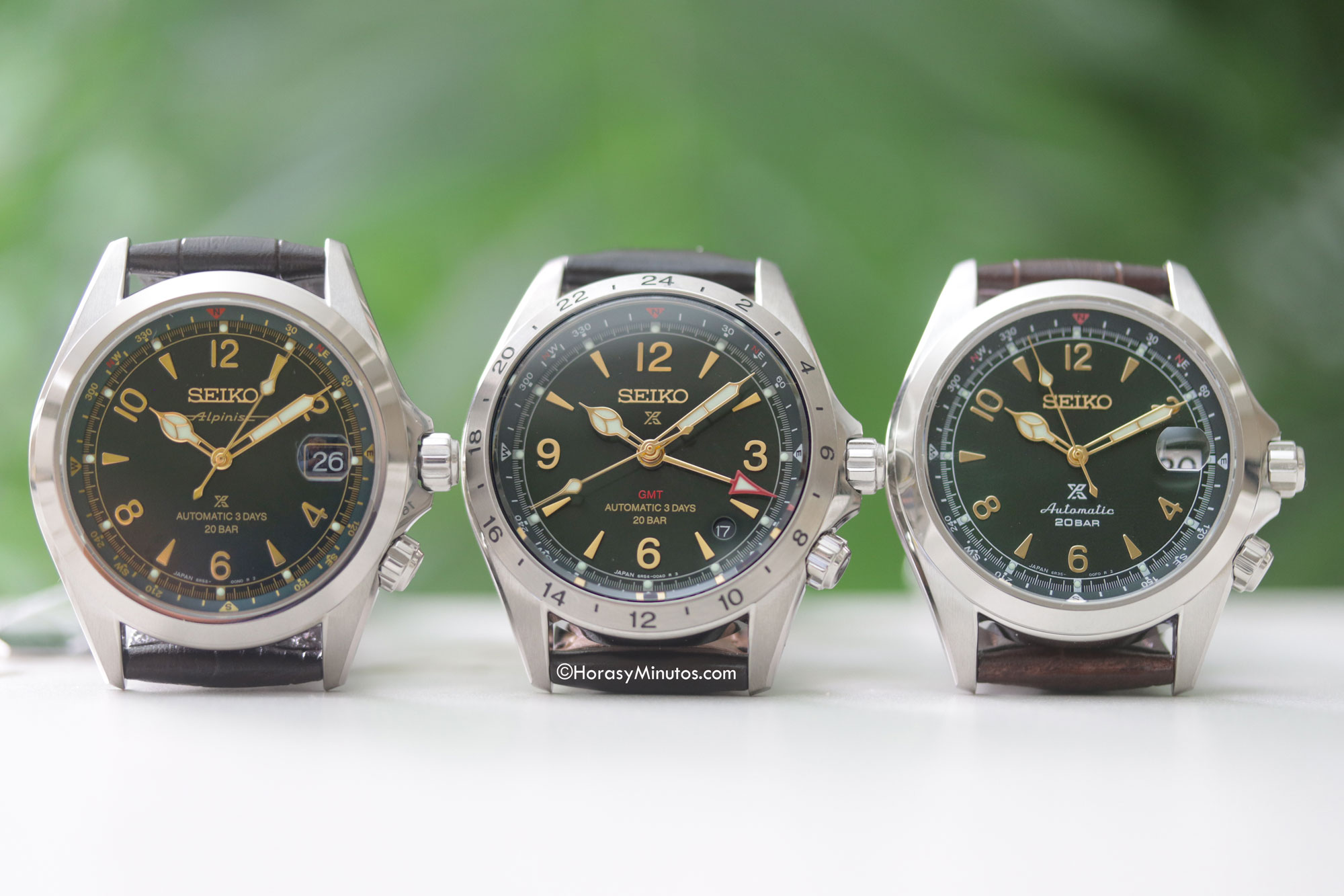 Seiko Alpinist SPB507, HBC007J1 y  SPB121