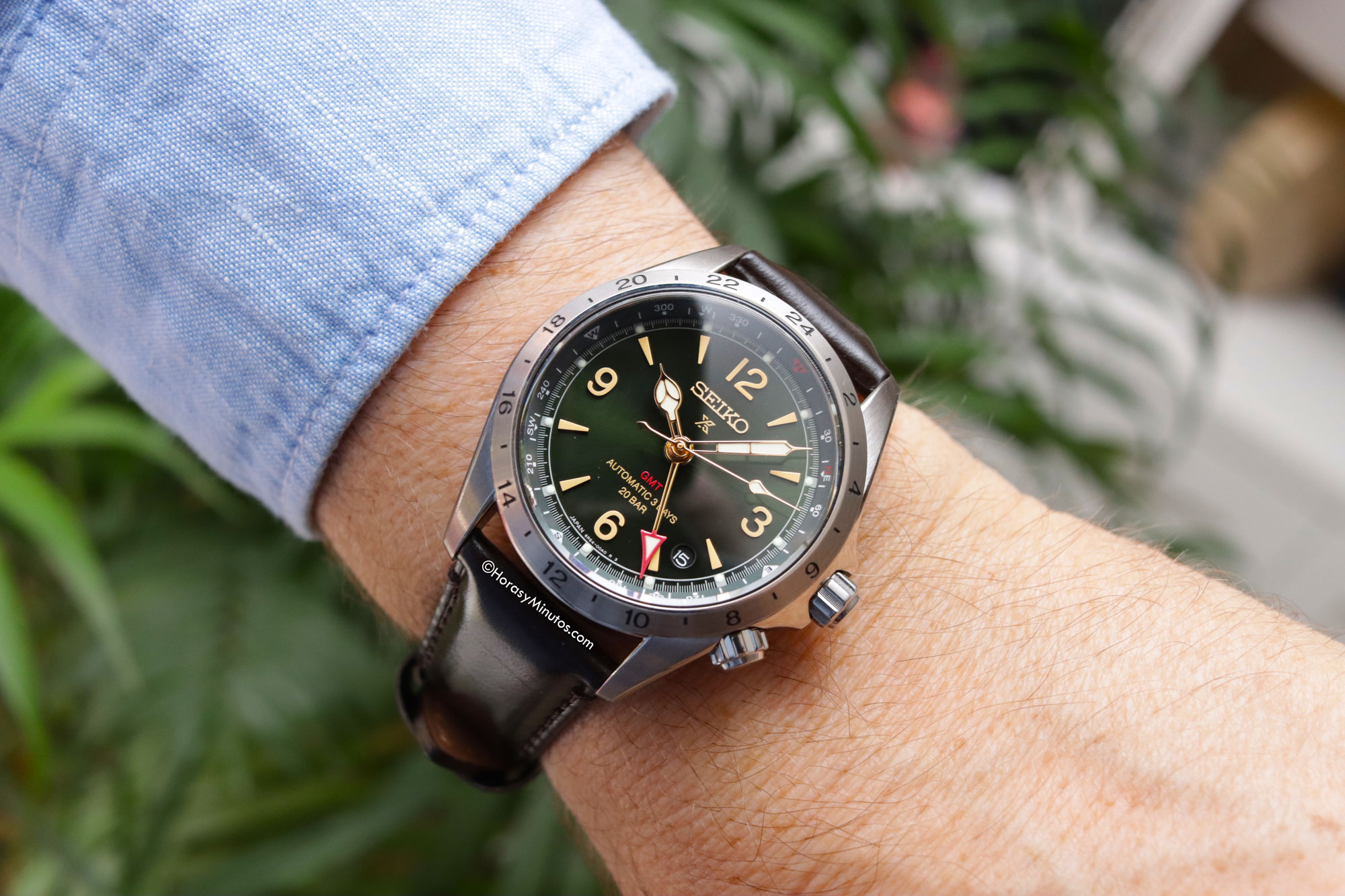 Así queda el Seiko Alpinist HBC007J1