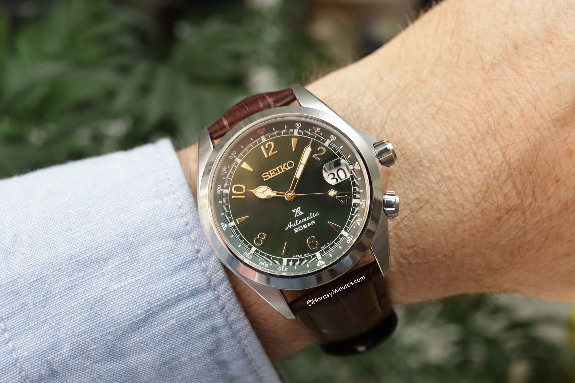 El Seiko Alpinist SPB121, puesto