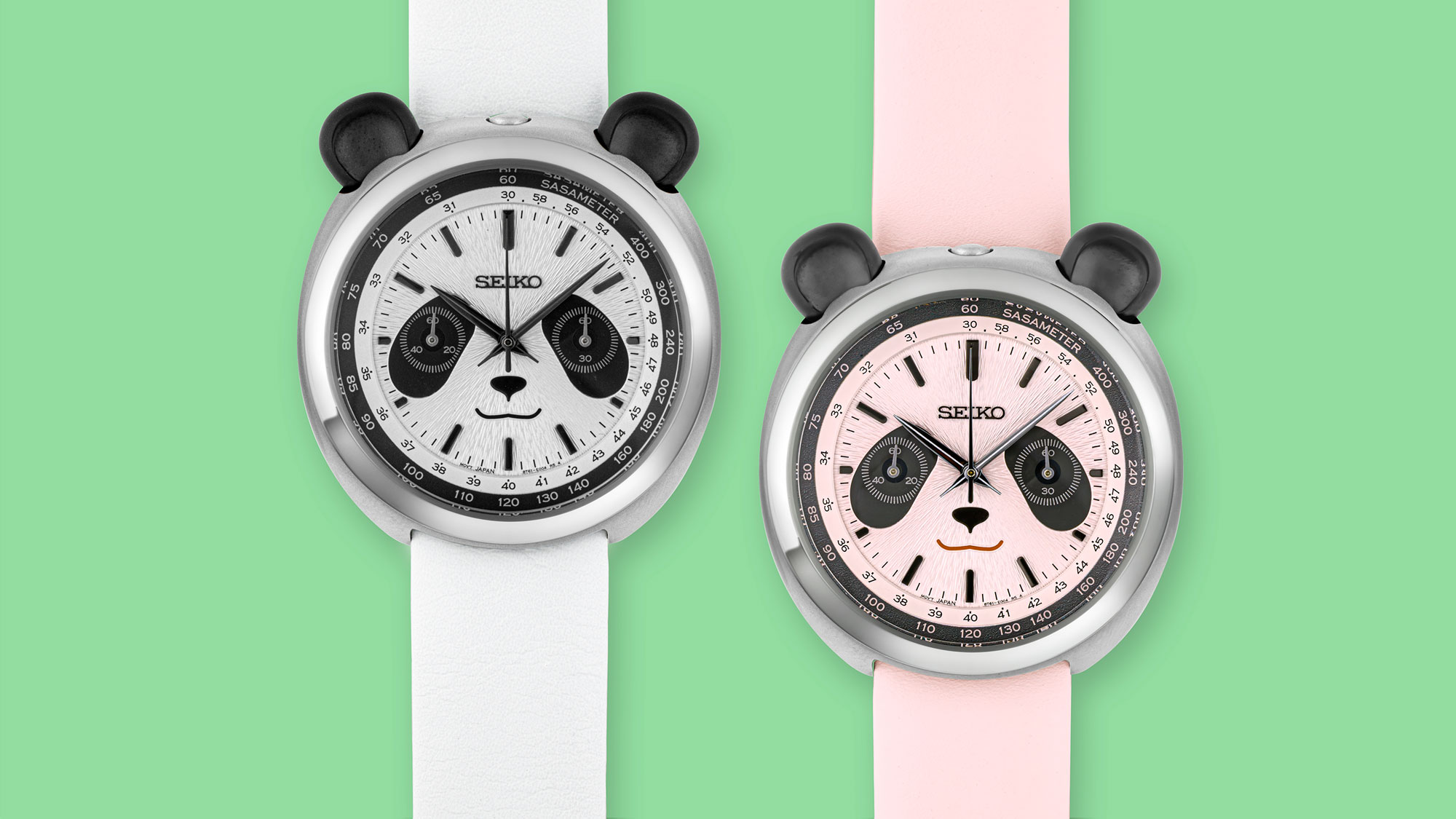 Los dos Seiko Pandagraph