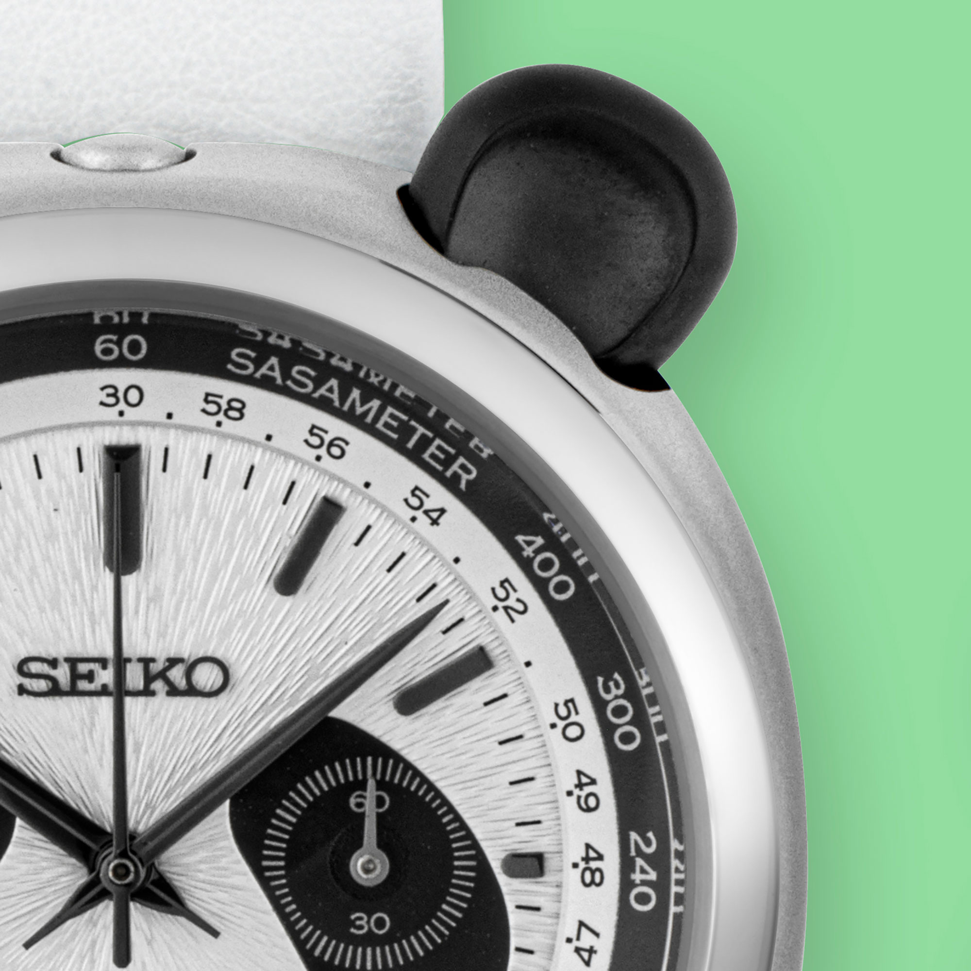 Detalle del Seiko Pandagraph