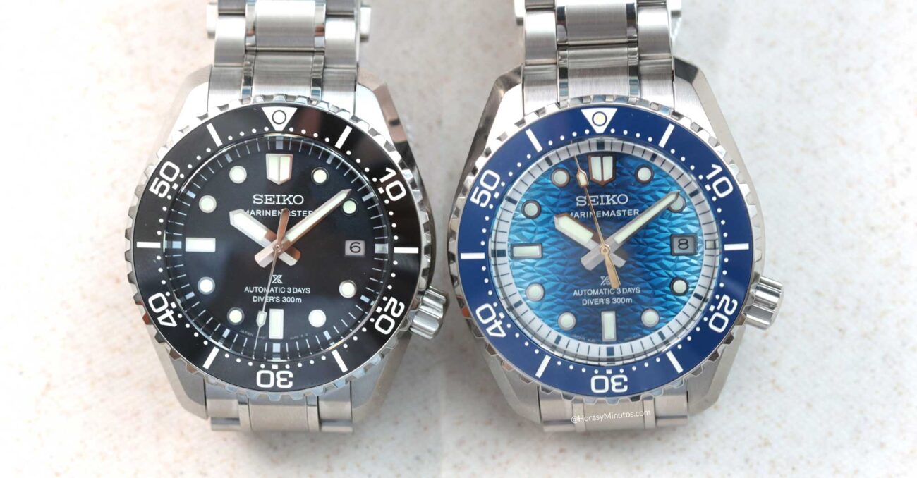 Los dos Seiko Prospex Marinemaster 1968 Heritage