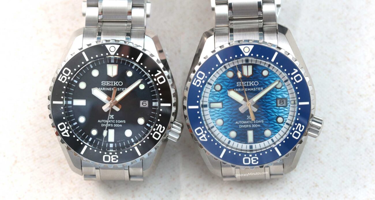 Los dos Seiko Prospex Marinemaster 1968 Heritage