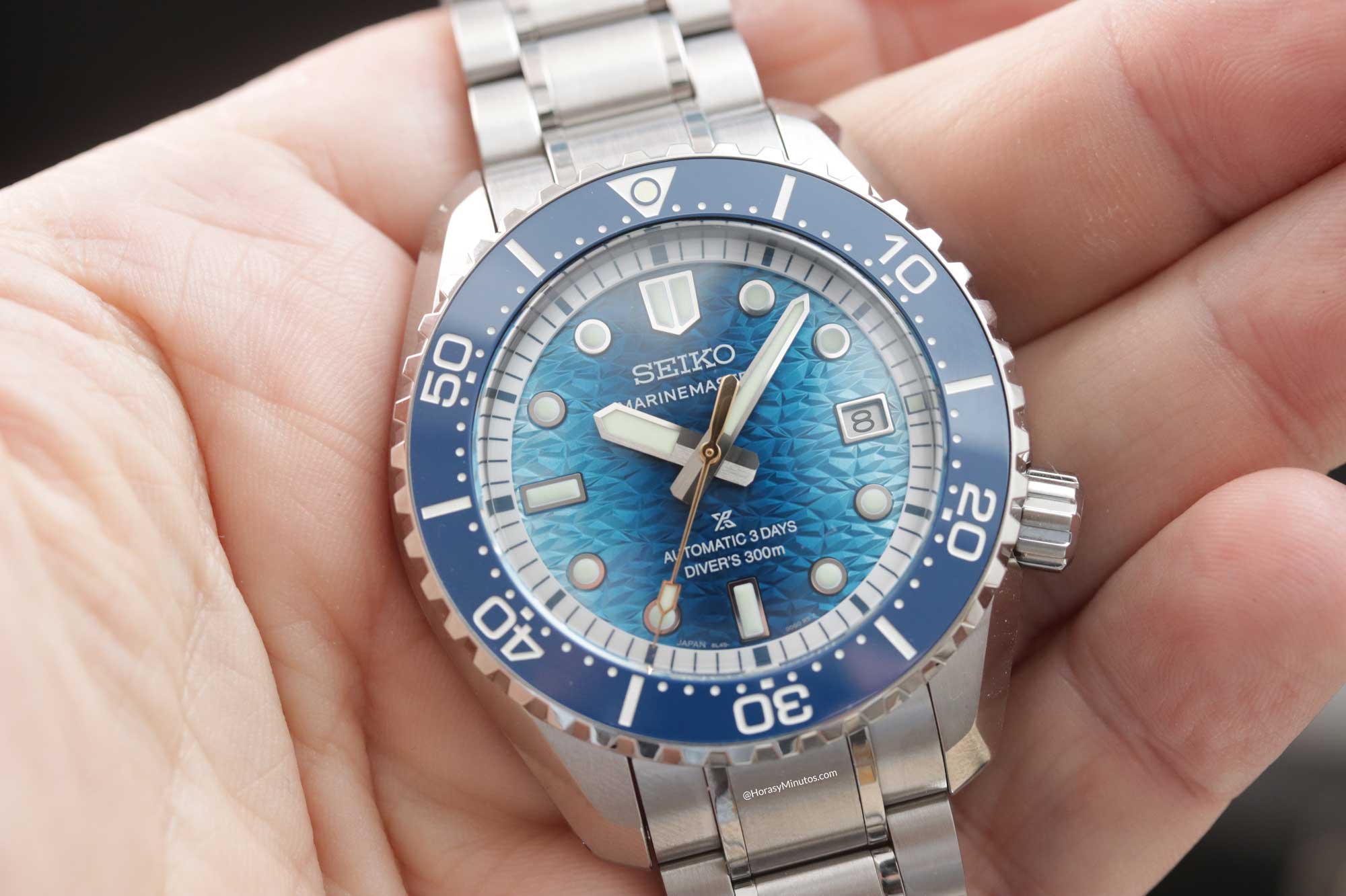 Seiko Prospex Marinemaster 1968 Heritage Divers Watch Edición Limitada JAMSTEC HBF002