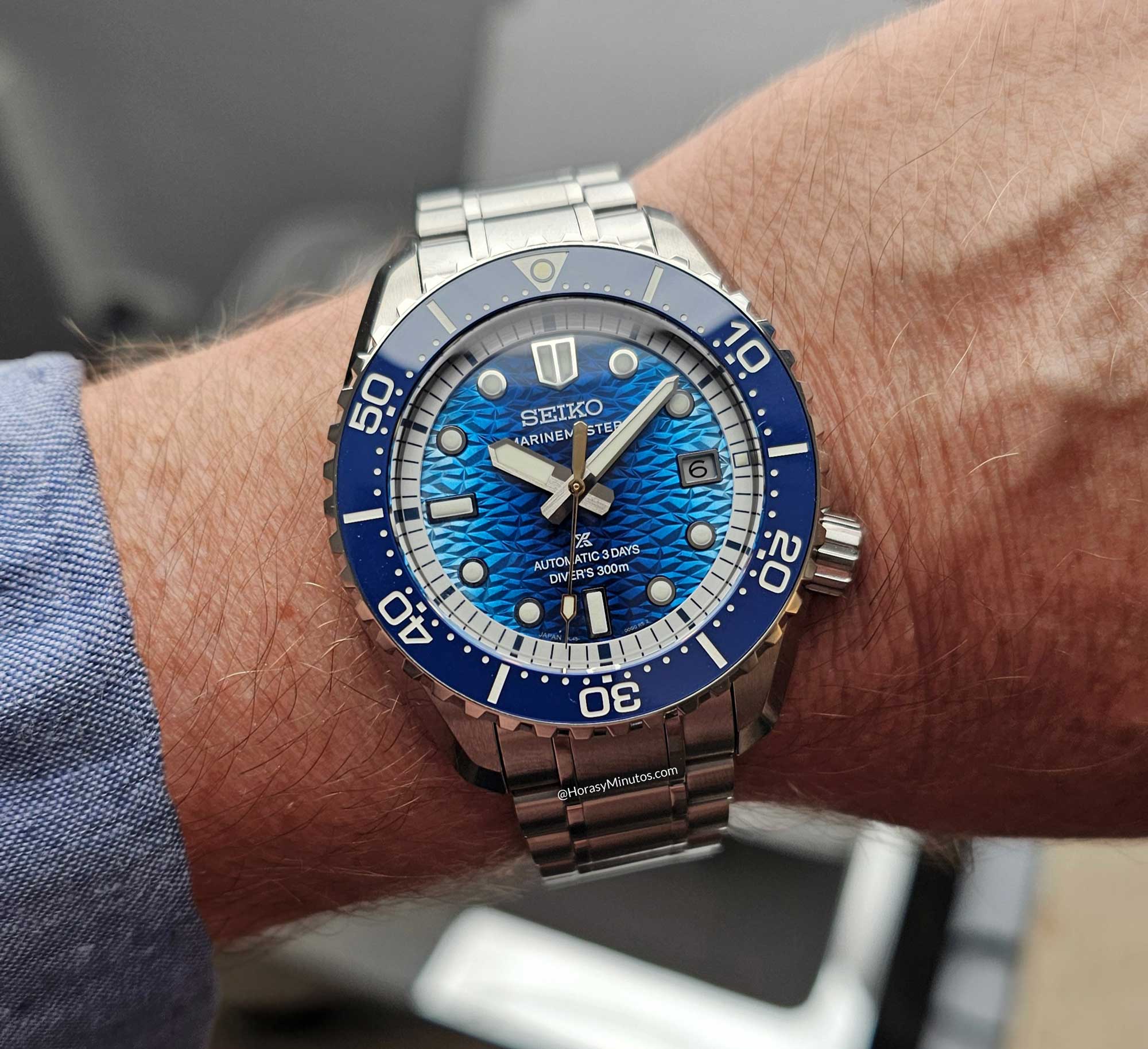 En la muñeca: Seiko Prospex Marinemaster 1968 Heritage Divers Watch Edición Limitada JAMSTEC HBF002