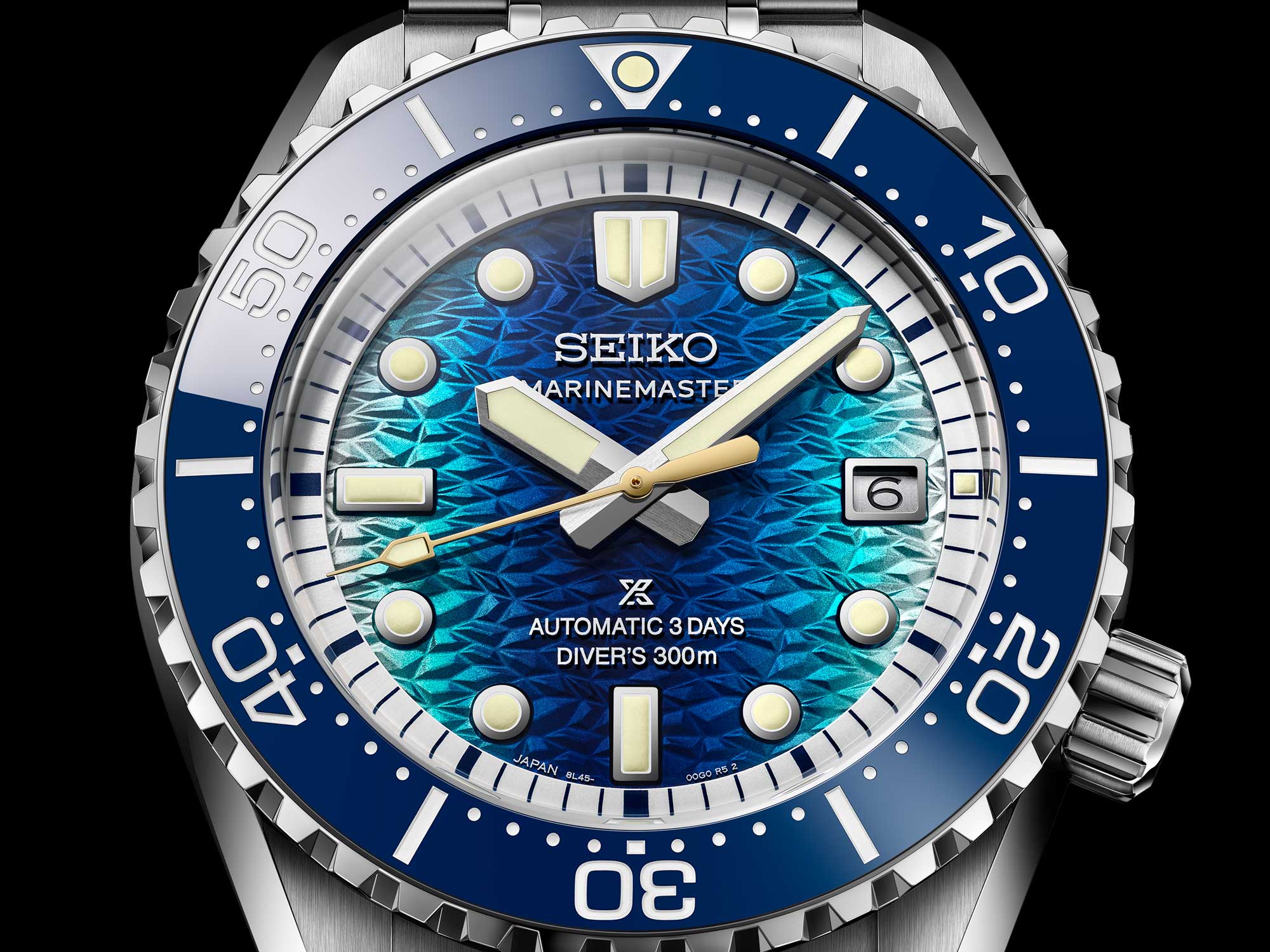 Esfera del eiko Prospex Marinemaster 1968 JAMSTEC