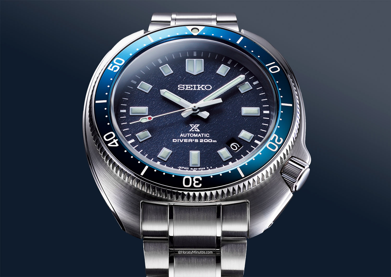 Esfera del Seiko Prospex Naomi Uemura 80 Aniversario Limited Edition SLA049
