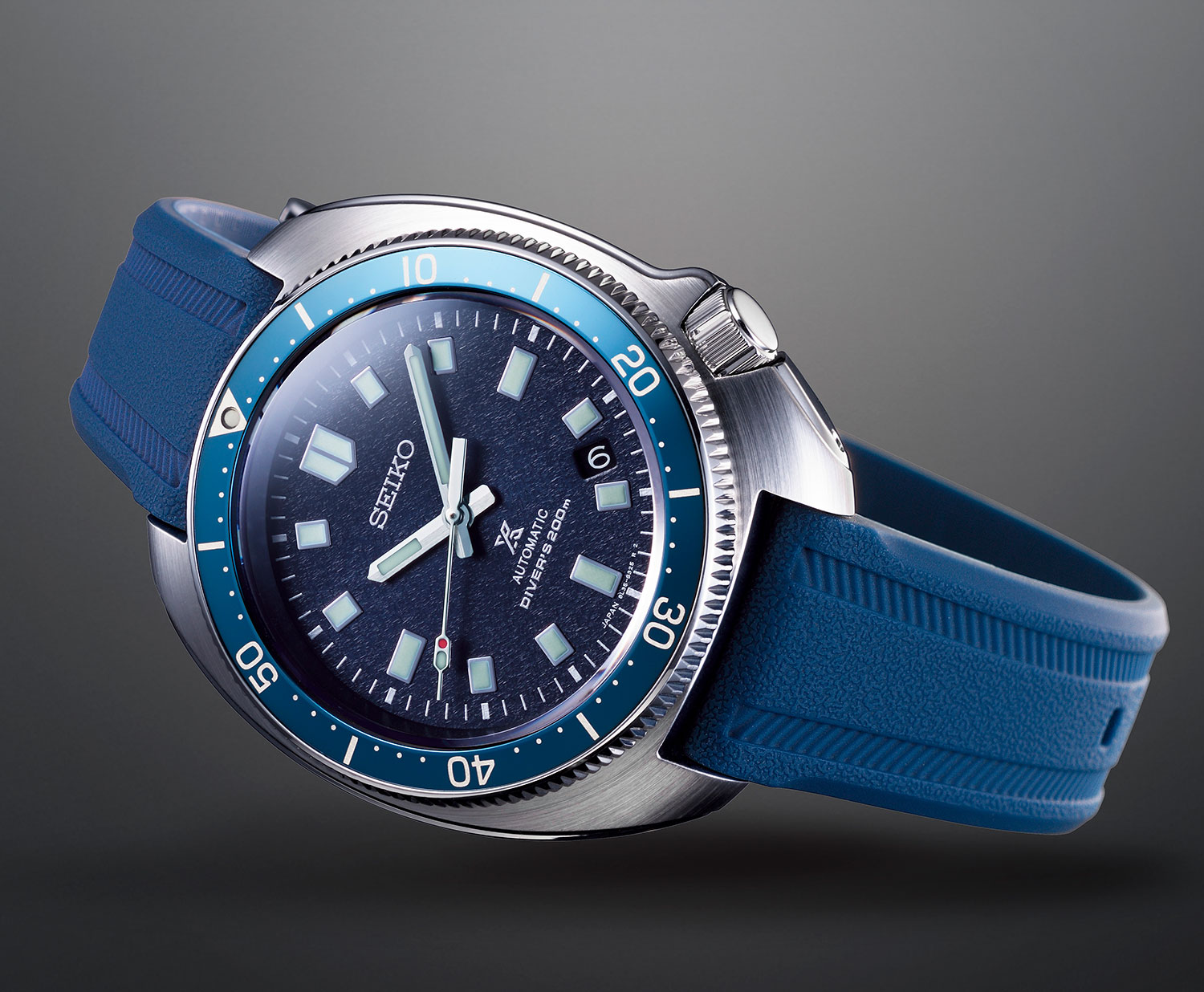 El Seiko Prospex Naomi Uemura 80 Aniversario Limited Edition SLA049, con correa de caucho