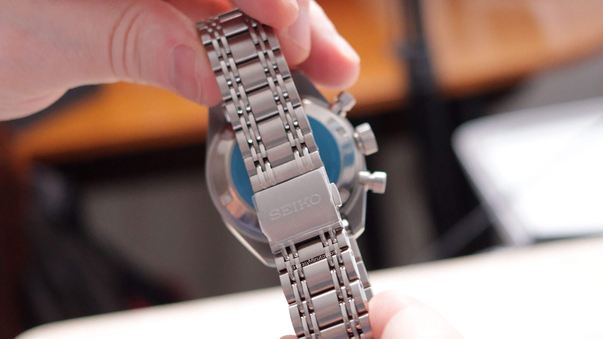 Brazalete del Seiko Prospex Speedtimer