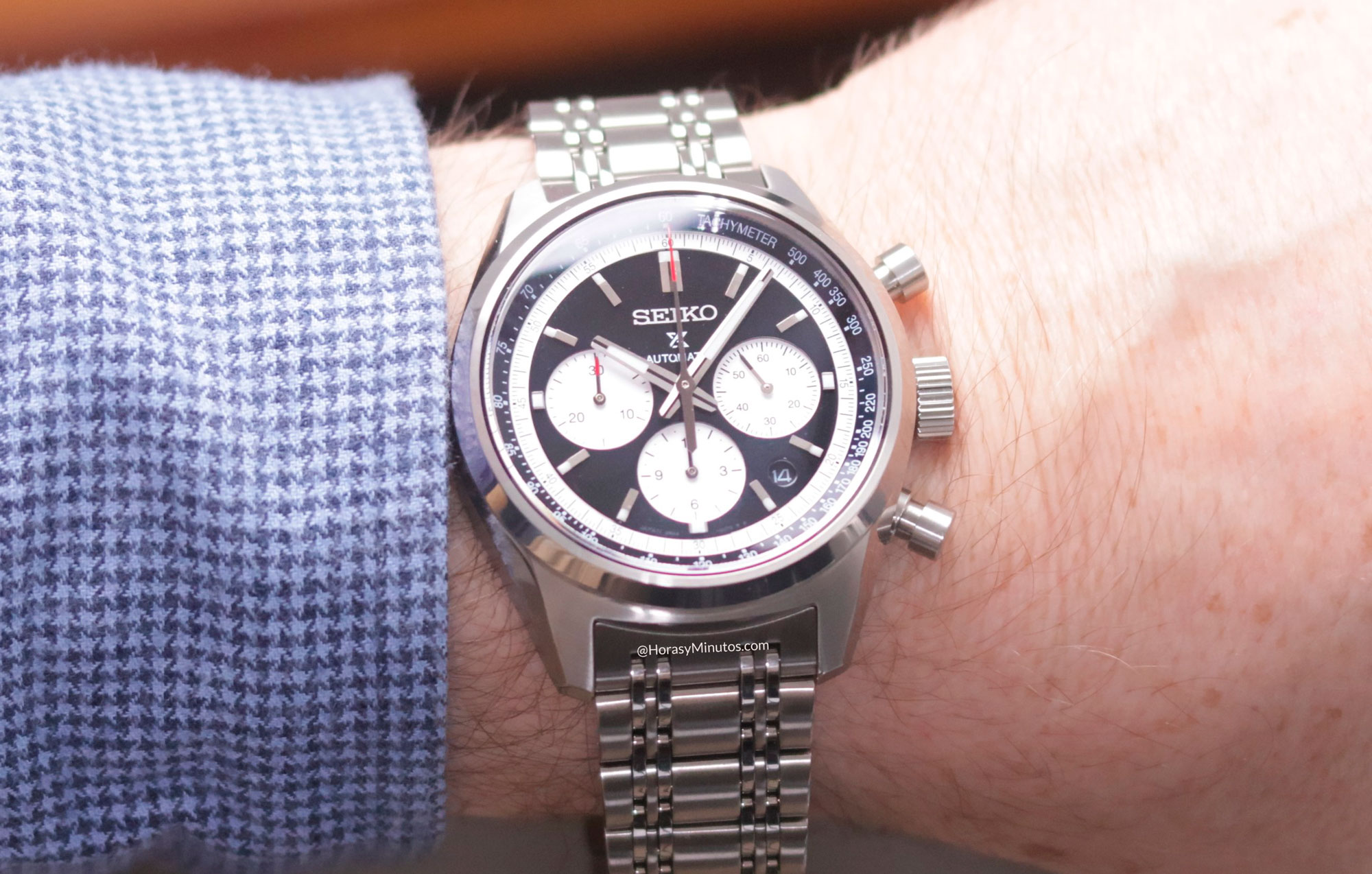 El Seiko Prospex Speedtimer SRQ053, puesto