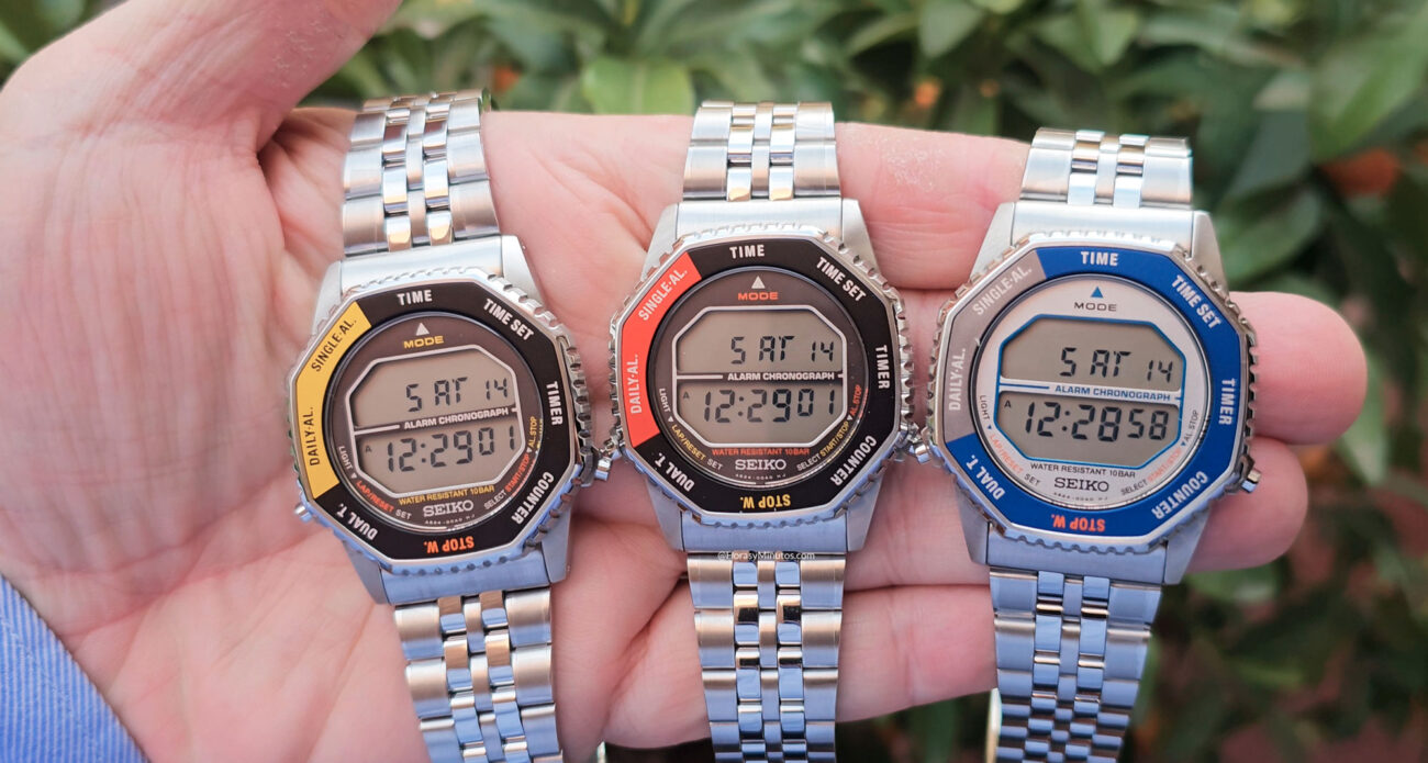 Los tres Seiko Rotocall