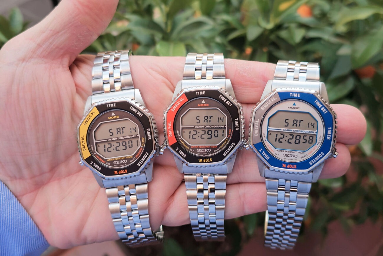 Los tres Seiko Rotocall