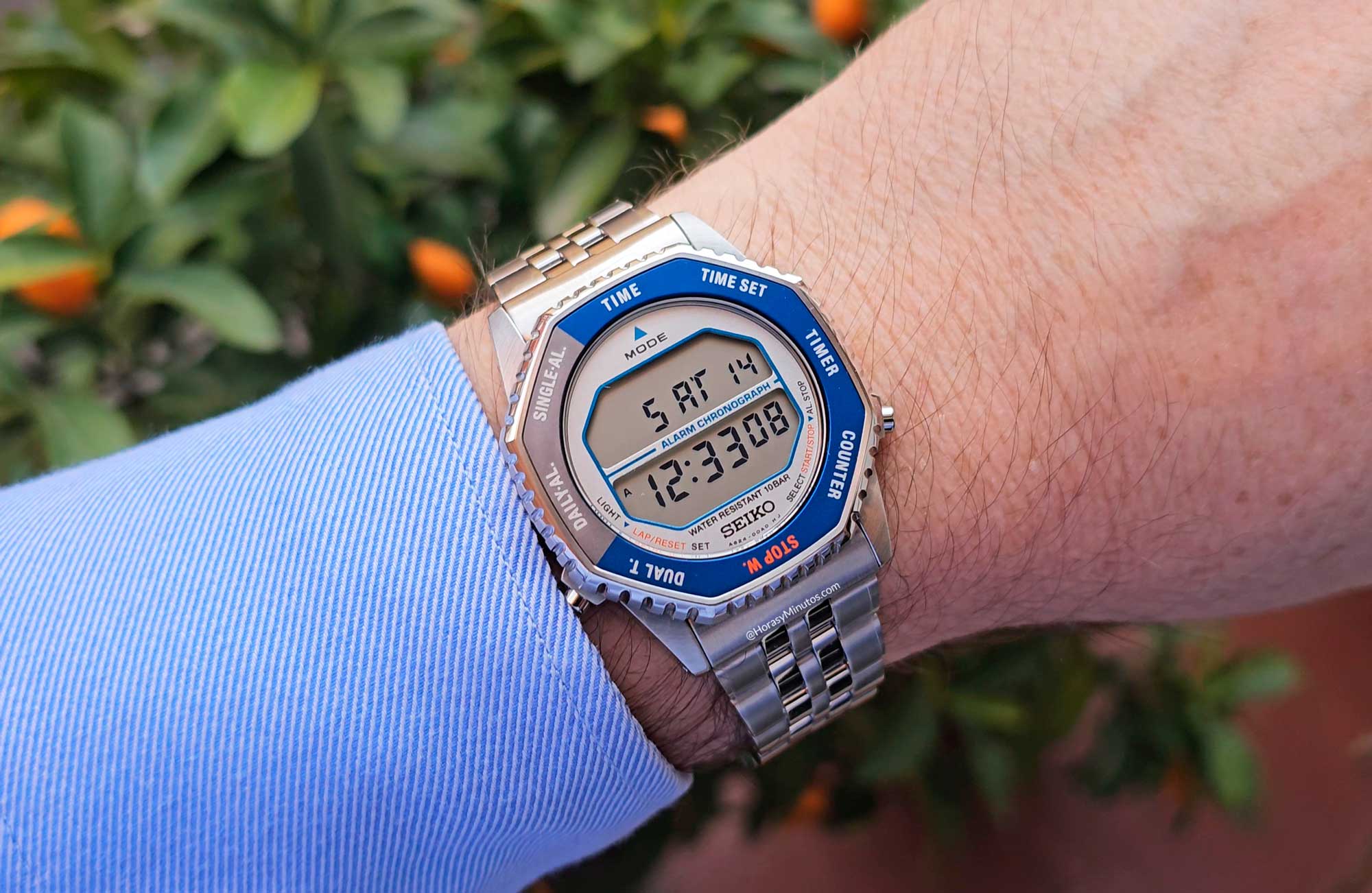En la muñeca: Seiko Rotocall