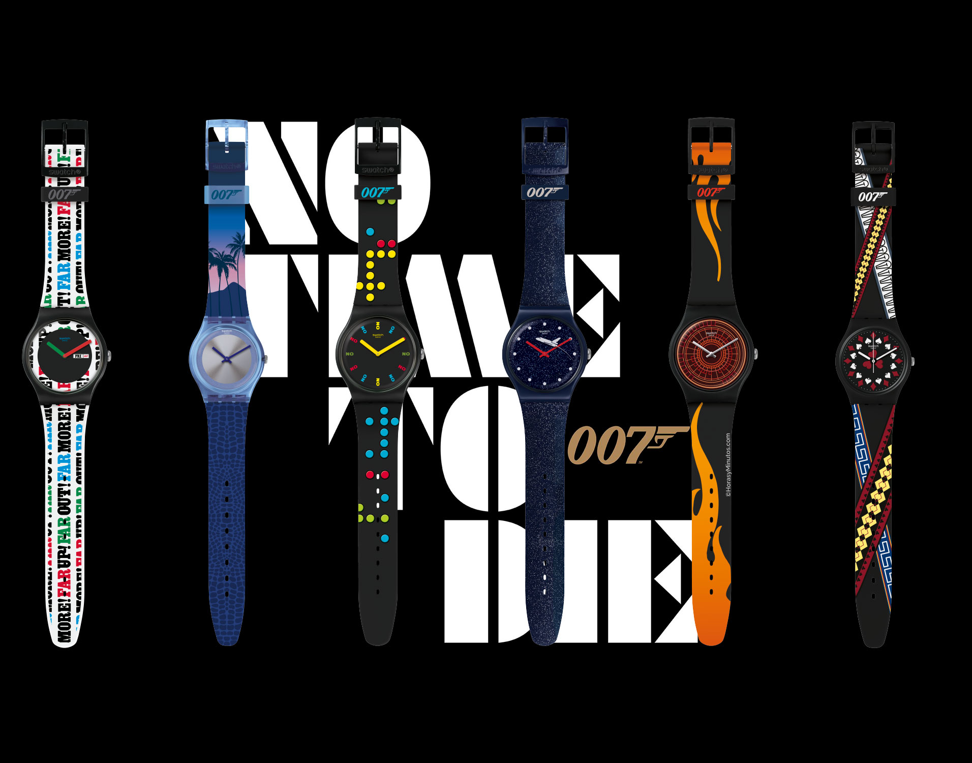Swatch James Bond Collection 2020