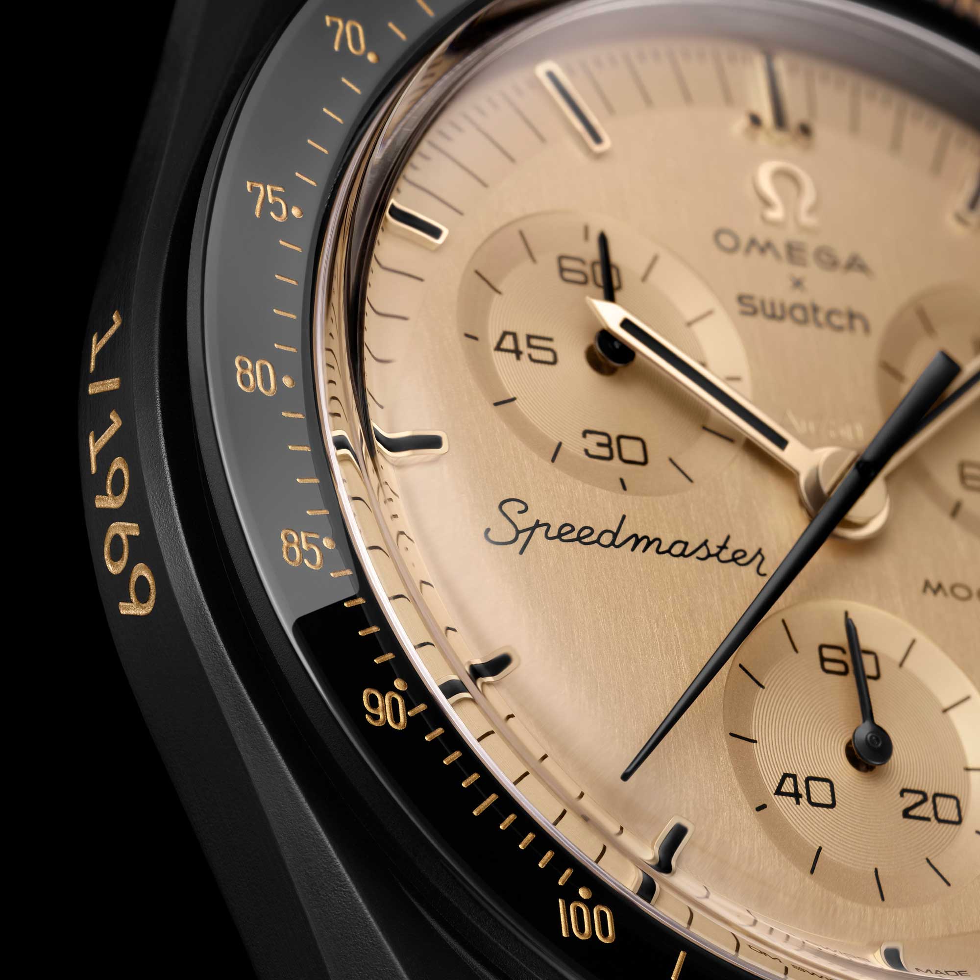 Lateral del Swatch Mission to the Moon 1969