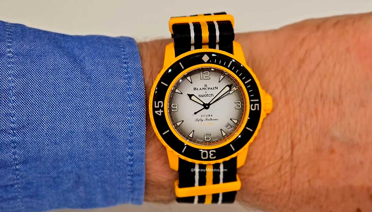 Swatch Scuba Fifty Fathoms Pacific Ocean