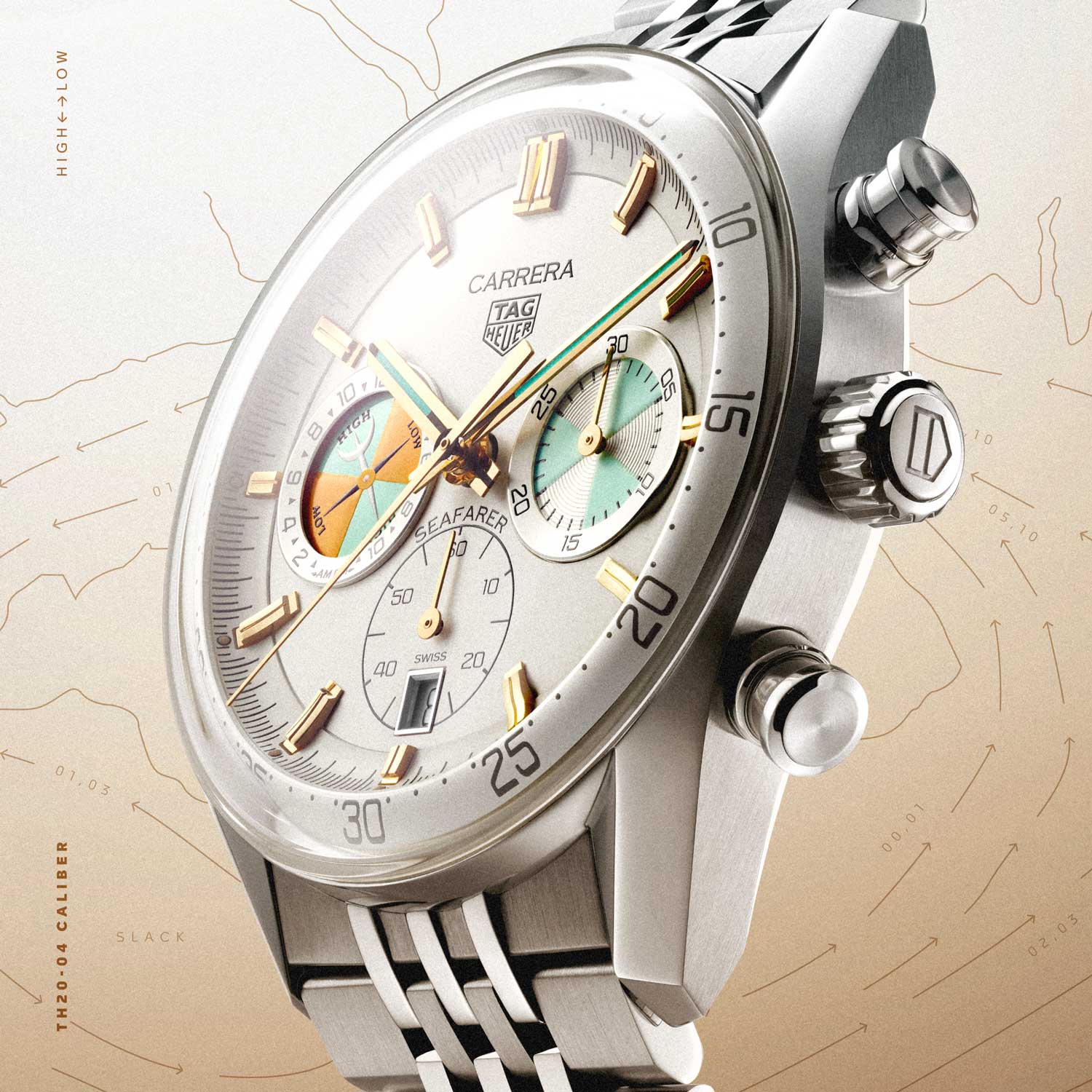 Perfil del TAG Heuer Carrera Chronograph Seafer