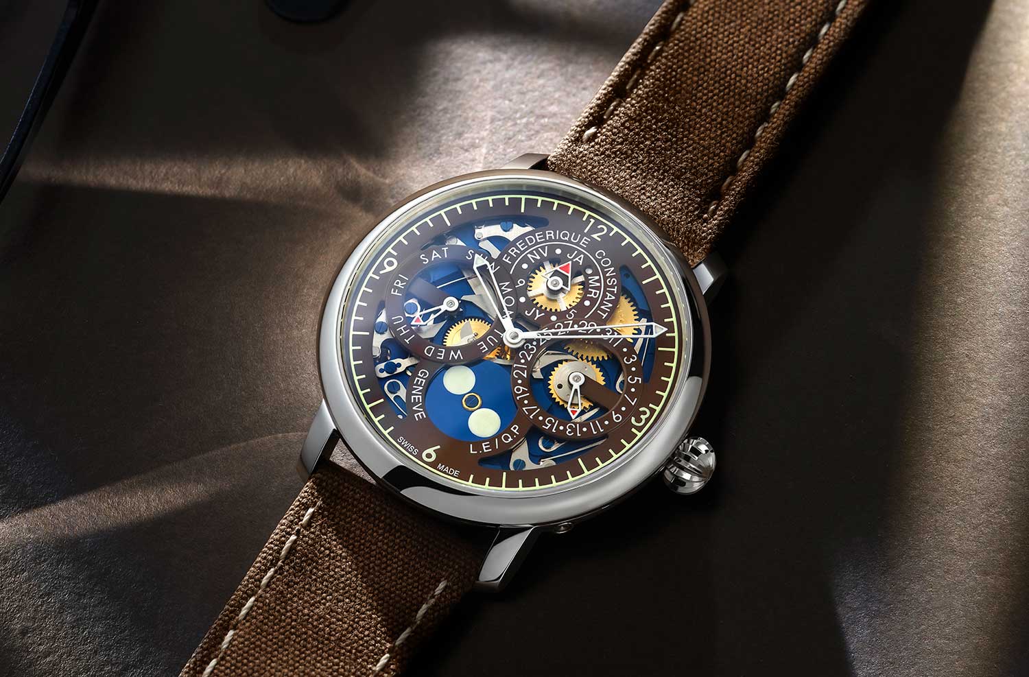 The Naked Watchmaker X Frederique Constant Slimline Perpetual Calendar Manufacture