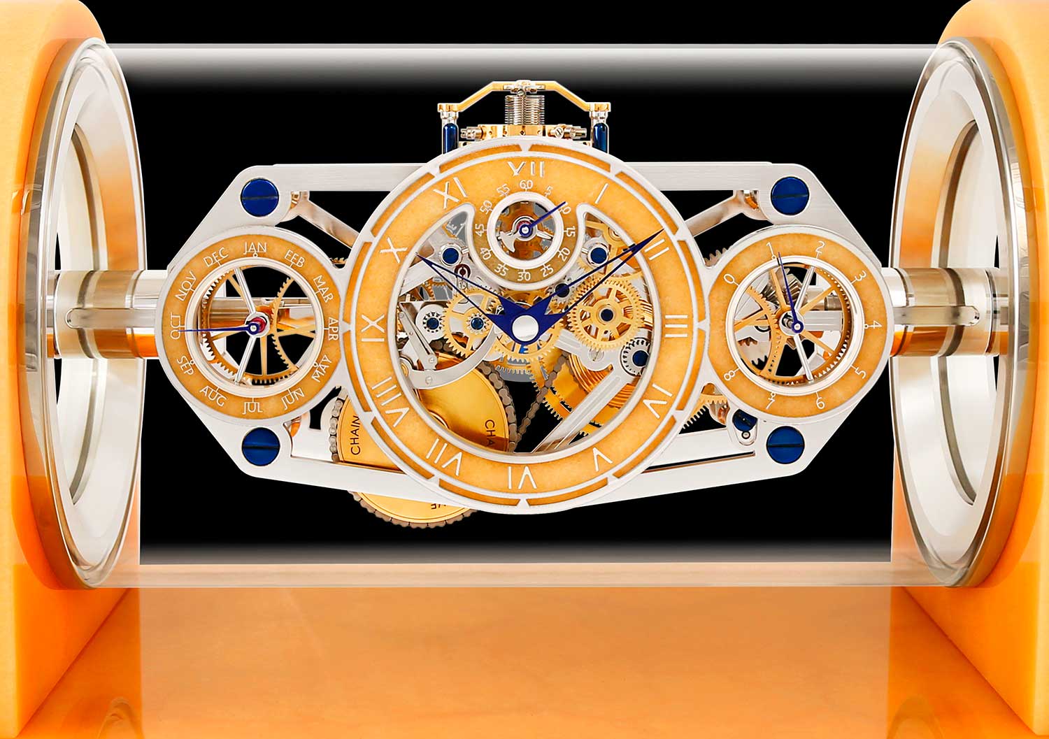 Detalle del Thomas Mercer Crystal Chronometer