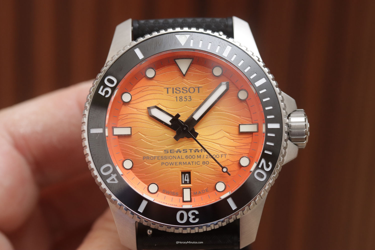 Tissot Seastar 2000 Professional naranja