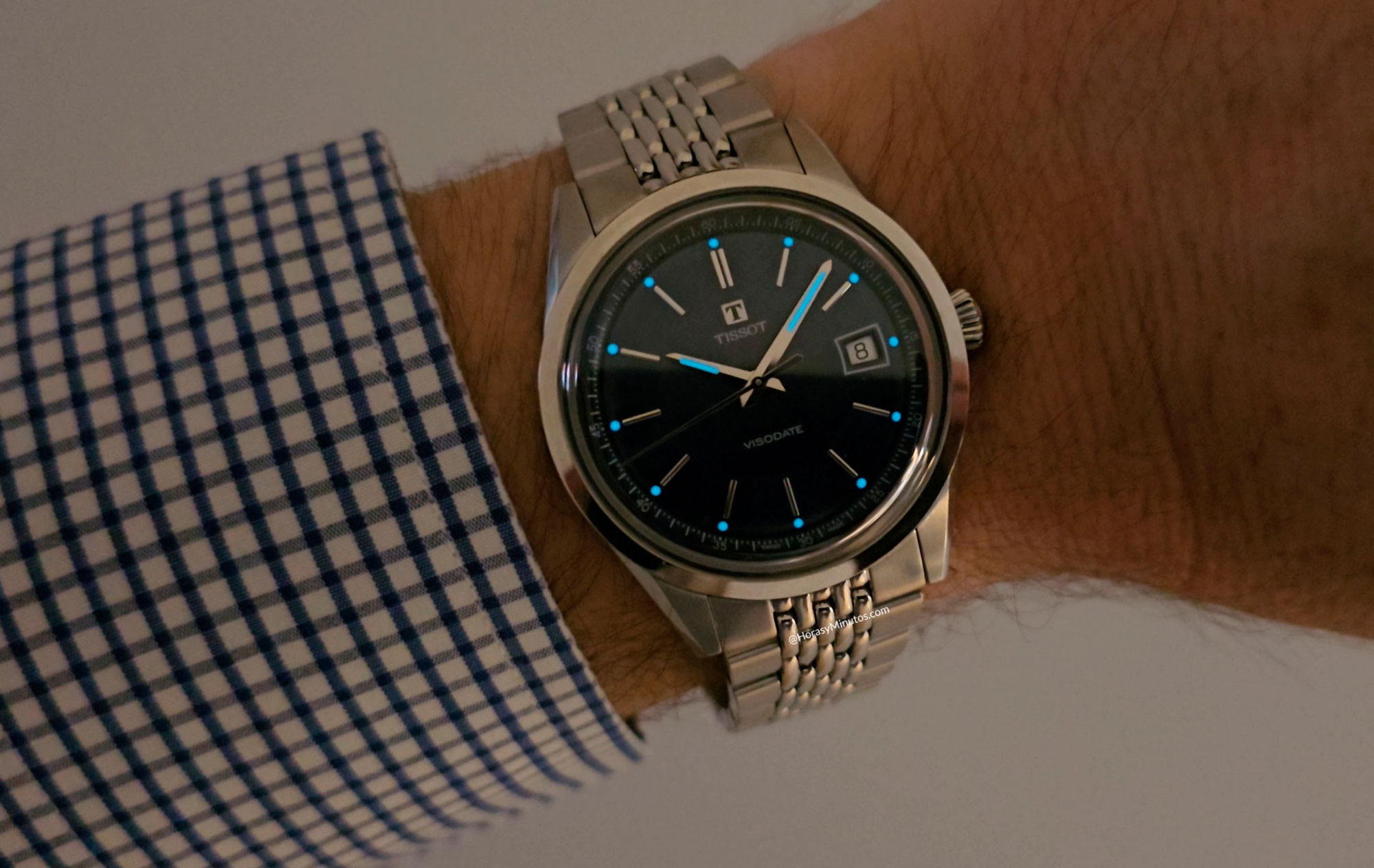 Tratamiento con Super-LumiNova del Tissot Visodate 2026