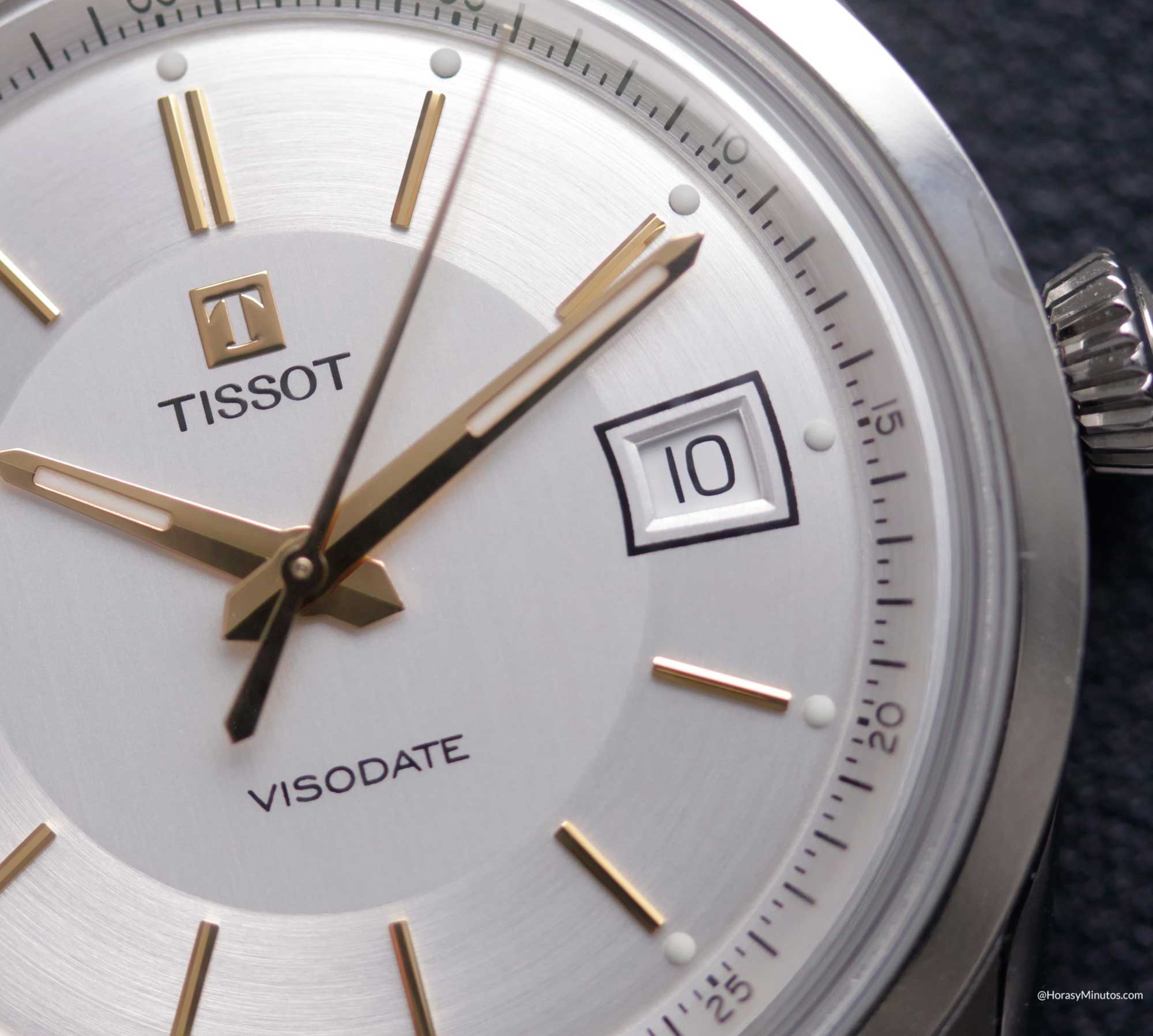 Ventana de fecha del Tissot Visodate 2026