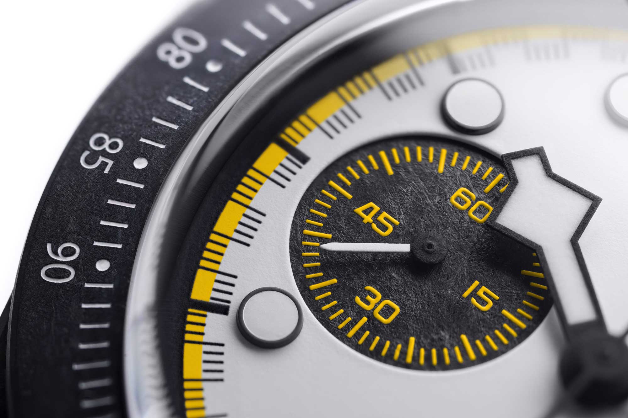 Detalle del Tudor Black Bay Chrono Carbon 26