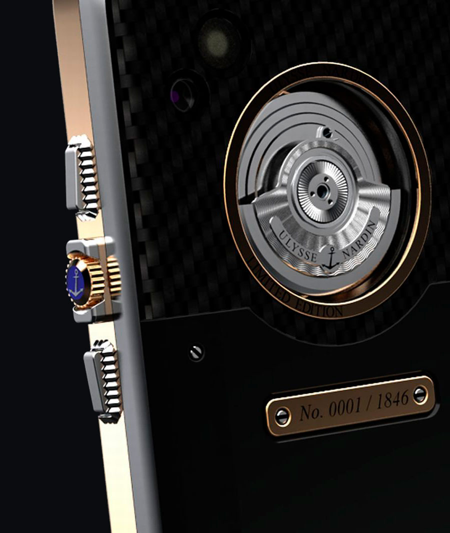 Rotor del Ulysse Nardin Chairman Móviles con Relojes Mecánicos
