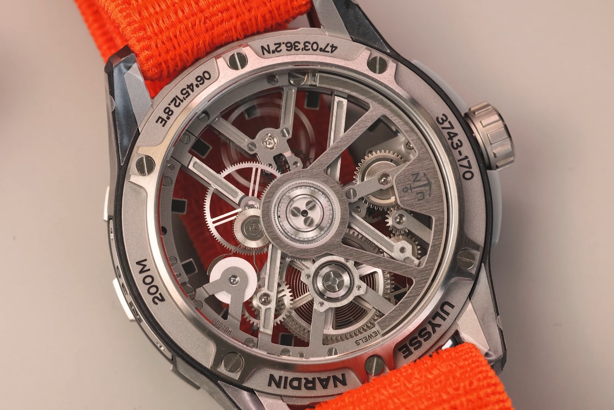 Calibre del Ulysse Nardin Diver Air
