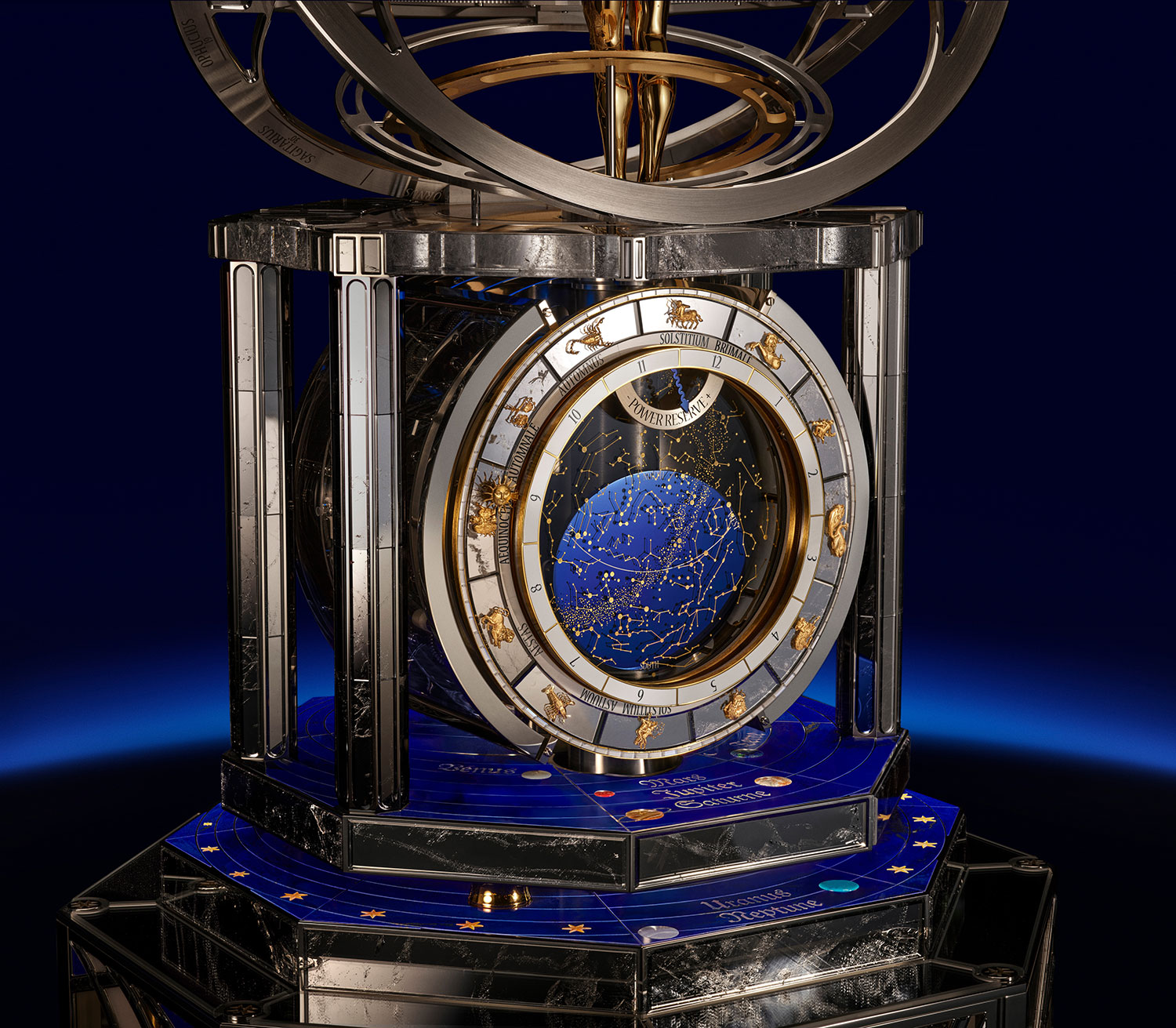 Firmamento del Vacheron Constantin La Búsqueda del Tiempo reloj de mesa