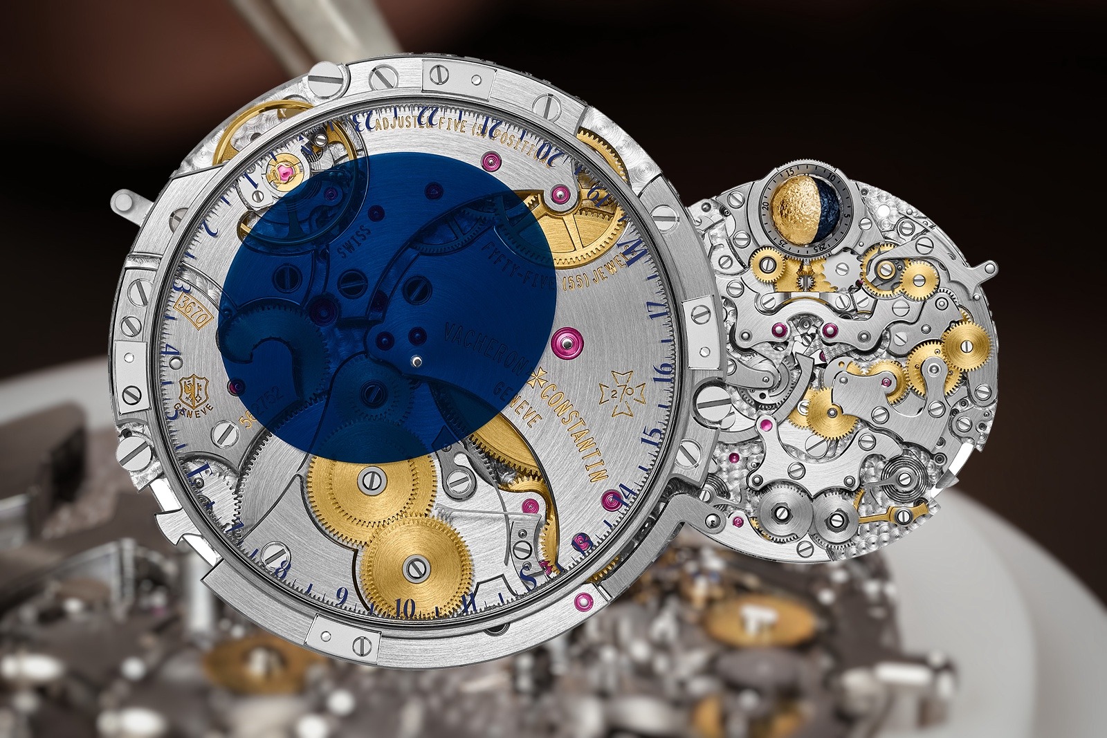 Calibre 3670 del Vacheron Constantin La Búsqueda del Tiempo de pulsera