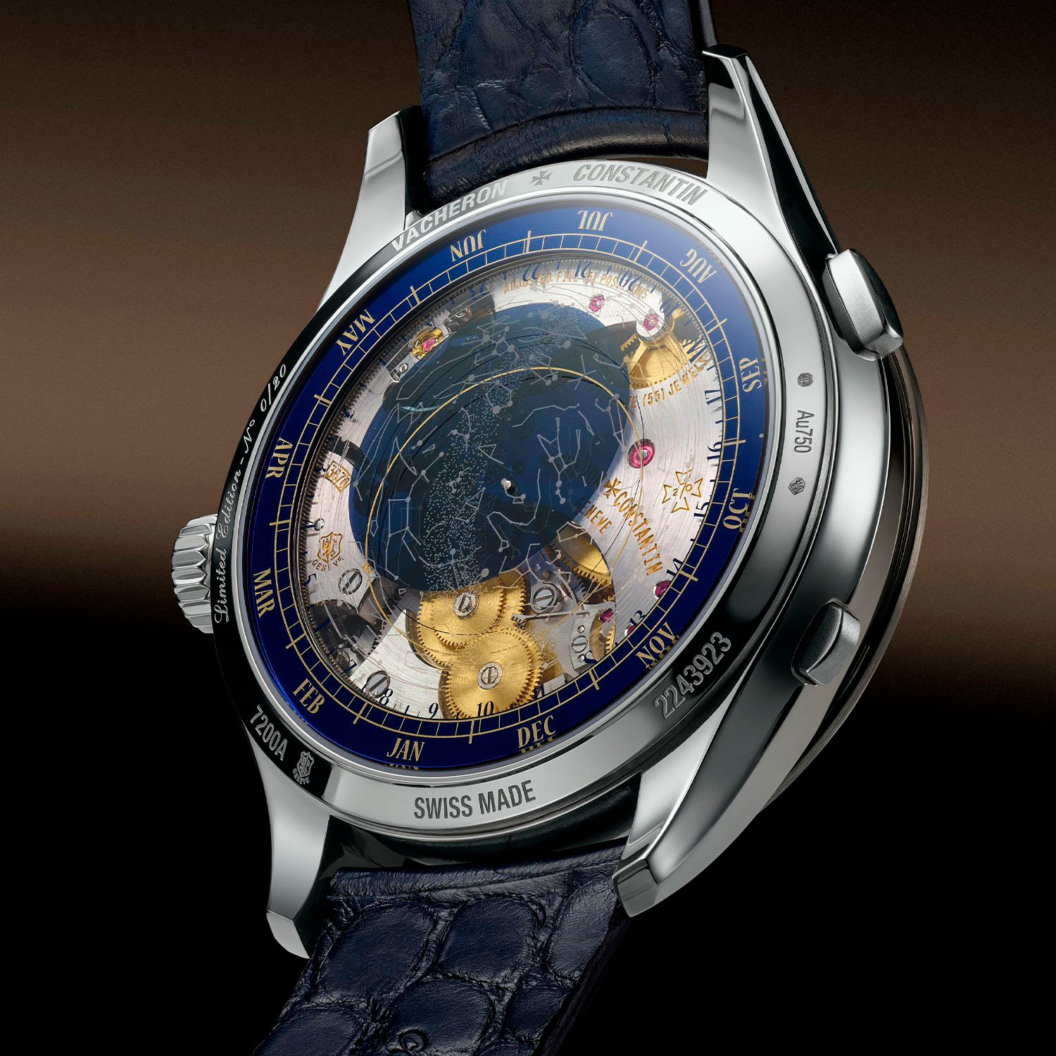 Reverso del Vacheron Constantin La Búsqueda del Tiempo reloj de muñeca