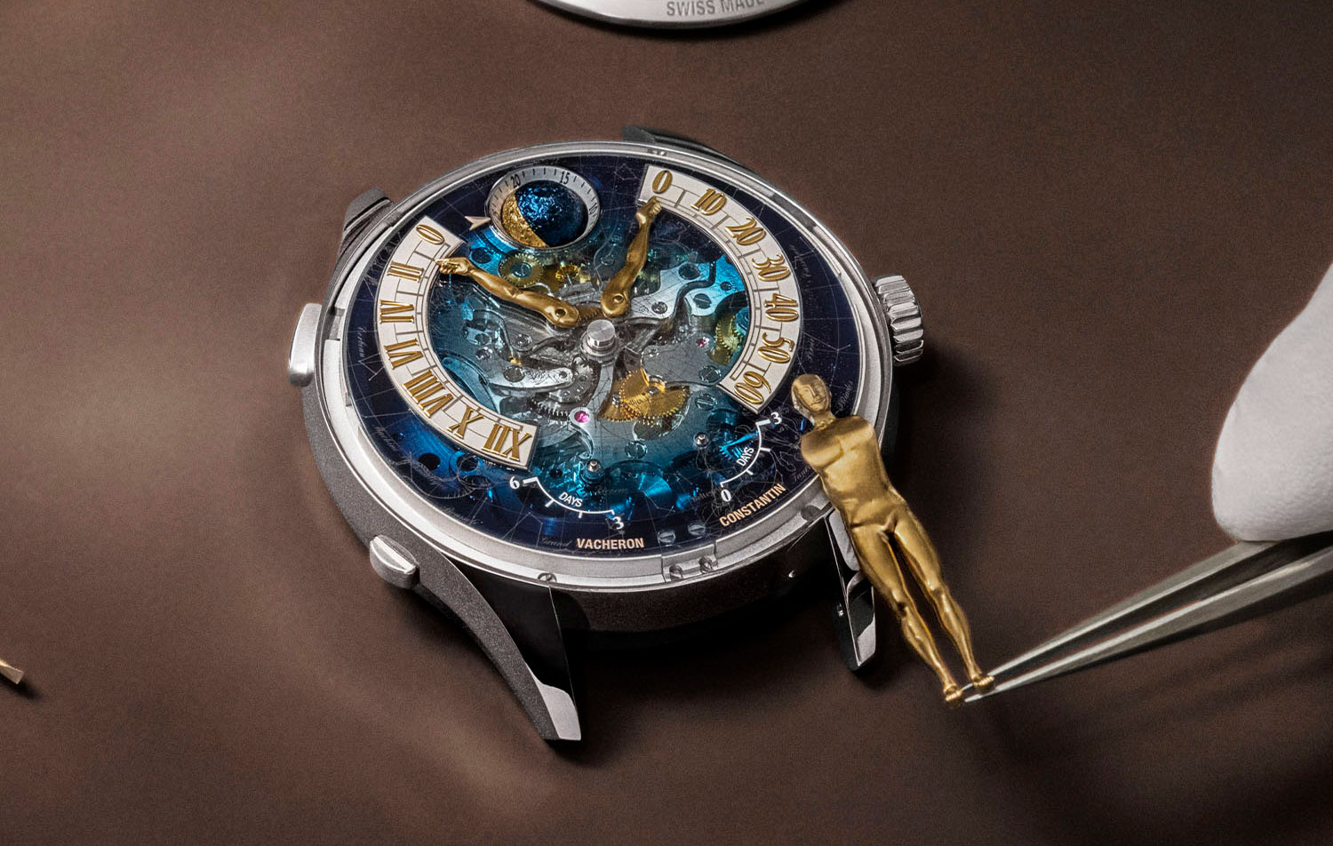 Autómata del Vacheron Constantin La Búsqueda del Tiempo reloj de muñeca