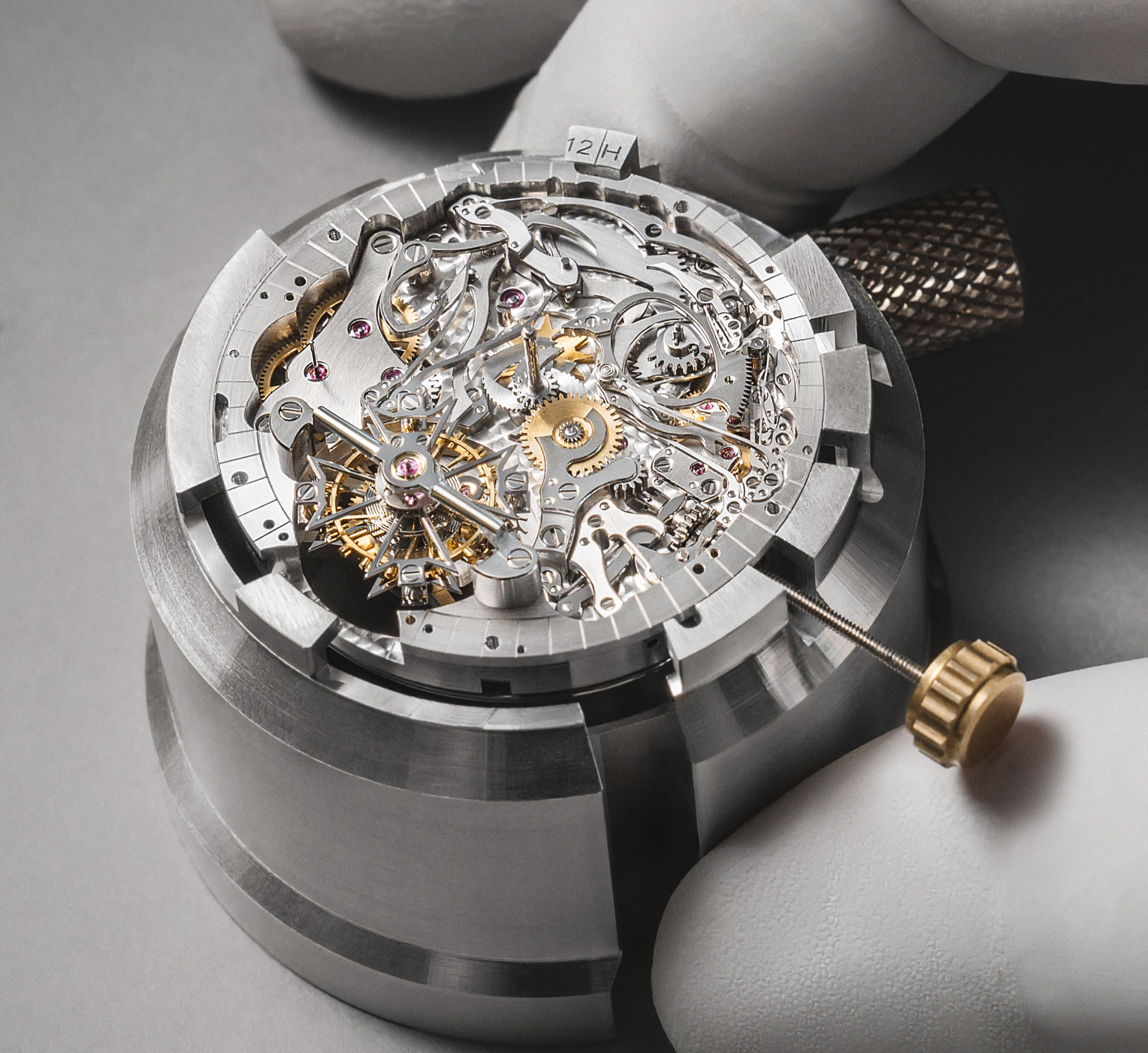 Calibre del Vacheron Constantin Les Cabinotiers Grand Complication High Jewellery "Moon Dust"