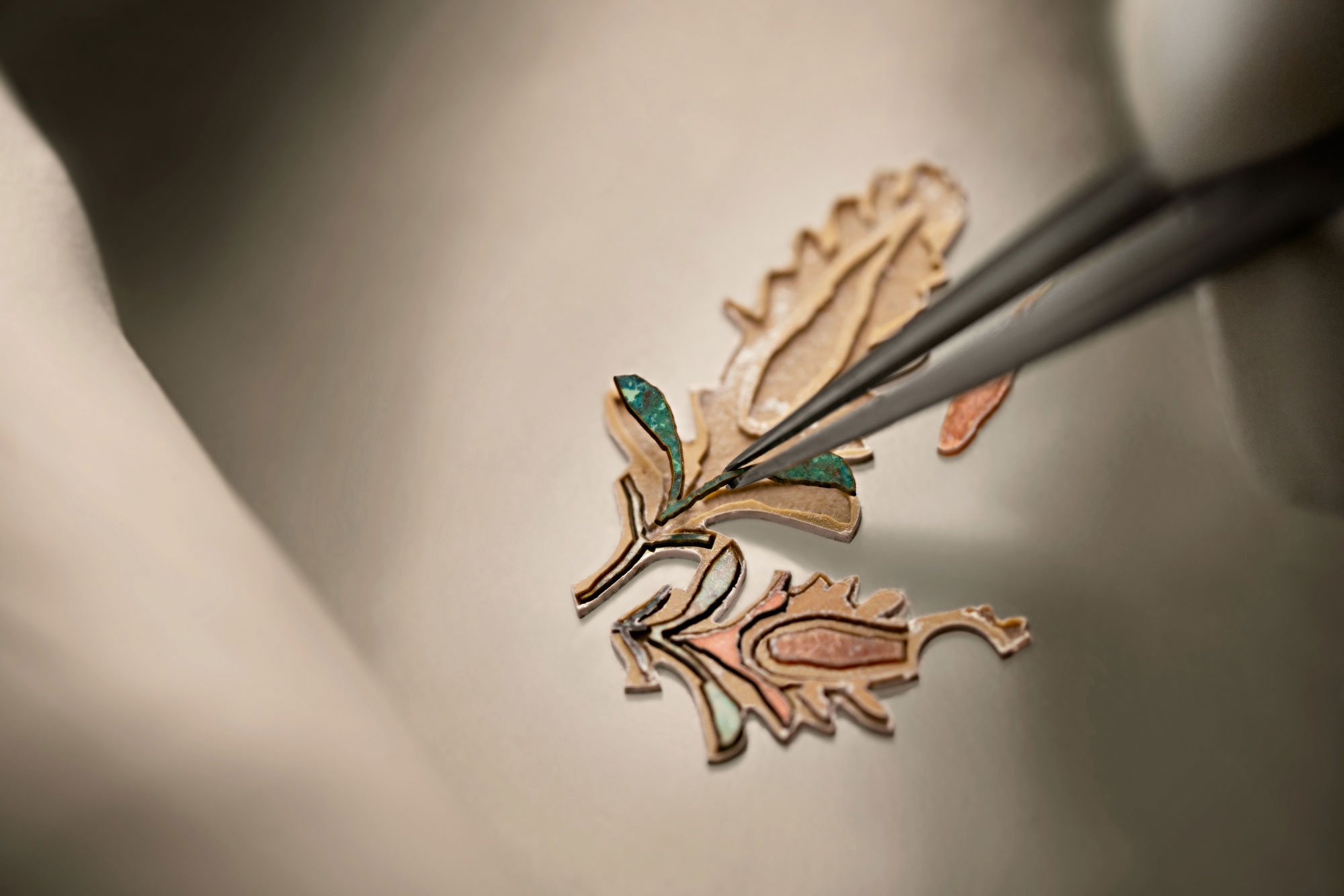 Detalle de la decoración del Vacheron Constantin Métiers d'Art Homenaje a las grandes civilizaciones
