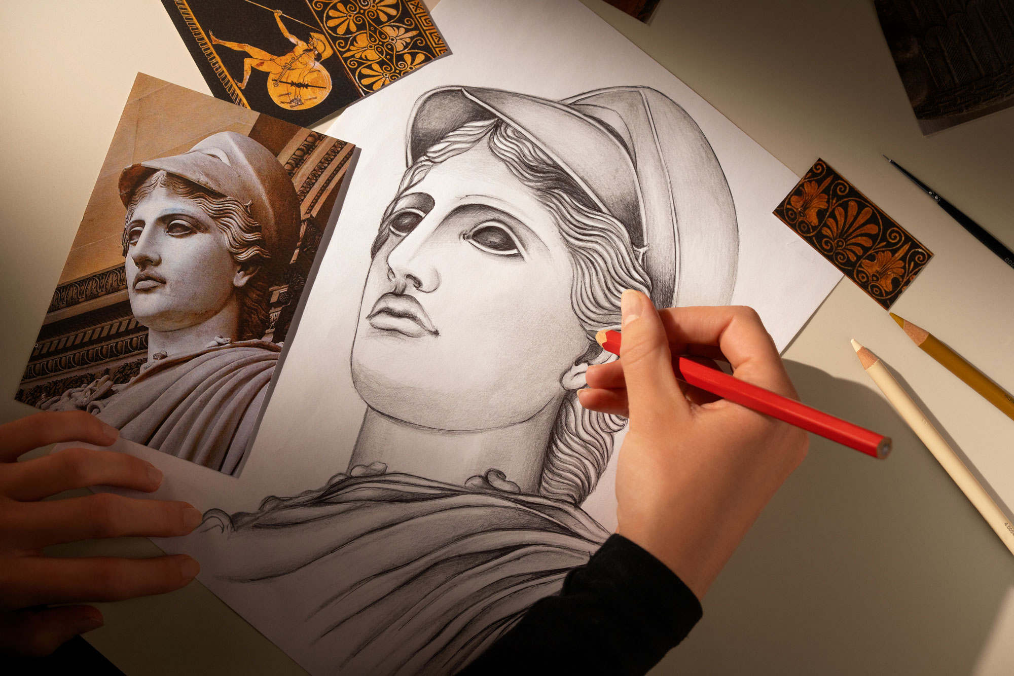 Reproduciendo la imagen del Vacheron Constantin Métiers d'Art Homenaje a las grandes civilizaciones Atenea de Velletri