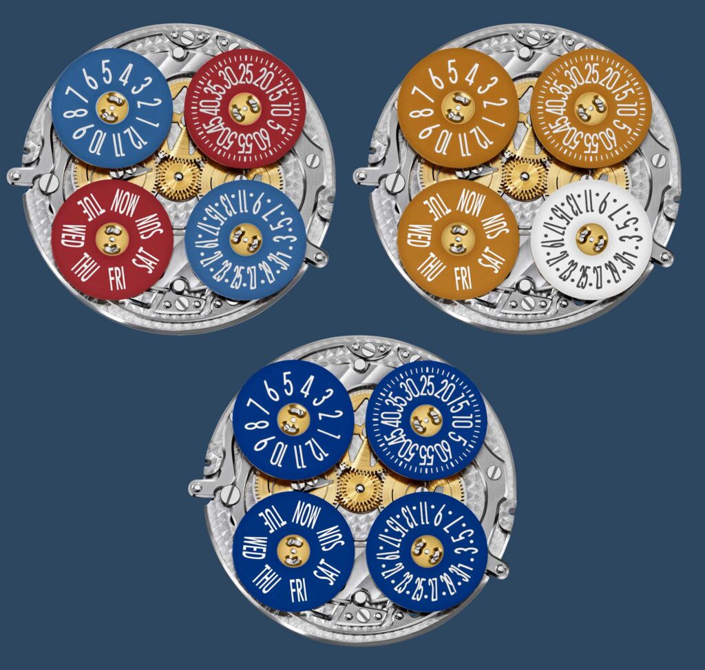 Anverso del calibre 2460 G4/2 de los Métiers d'Art Homenaje a las grandes civilizaciones