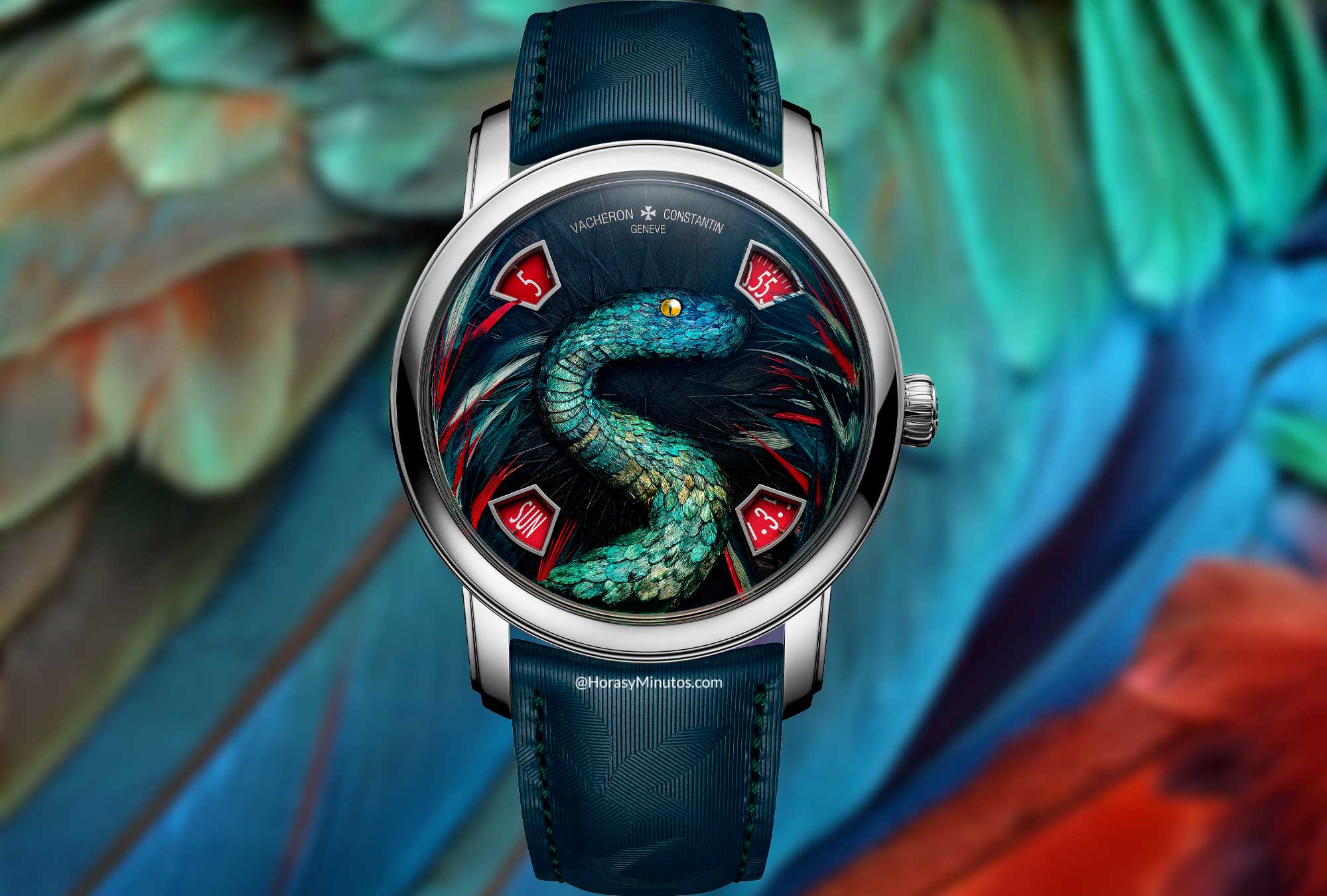 Vacheron Constantin Métiers d’Art Tribute to the Animal Kingdom Feathersnake