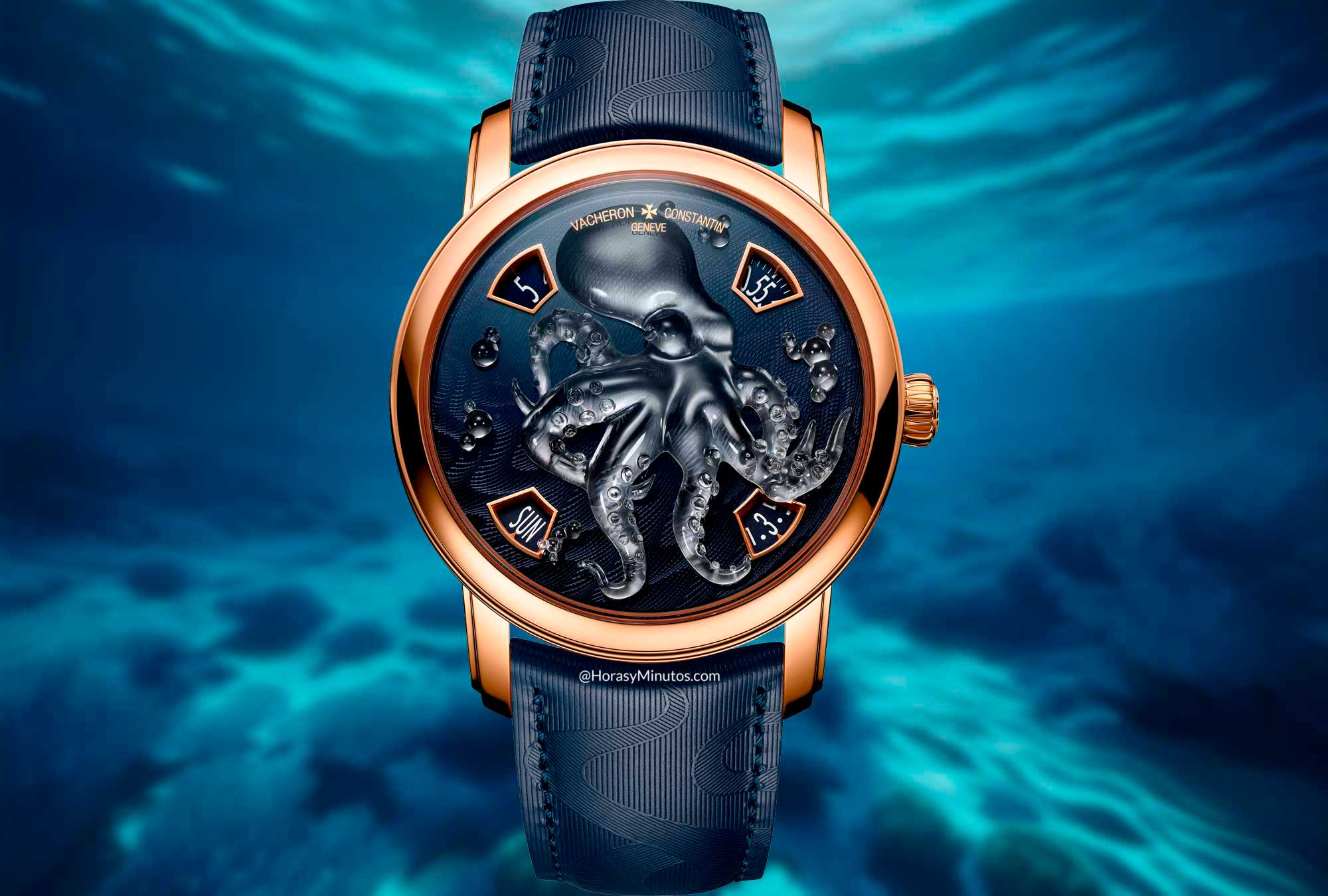 Vacheron Constantin Métiers d’Art Tribute to the Animal Kingdom Glasstopus