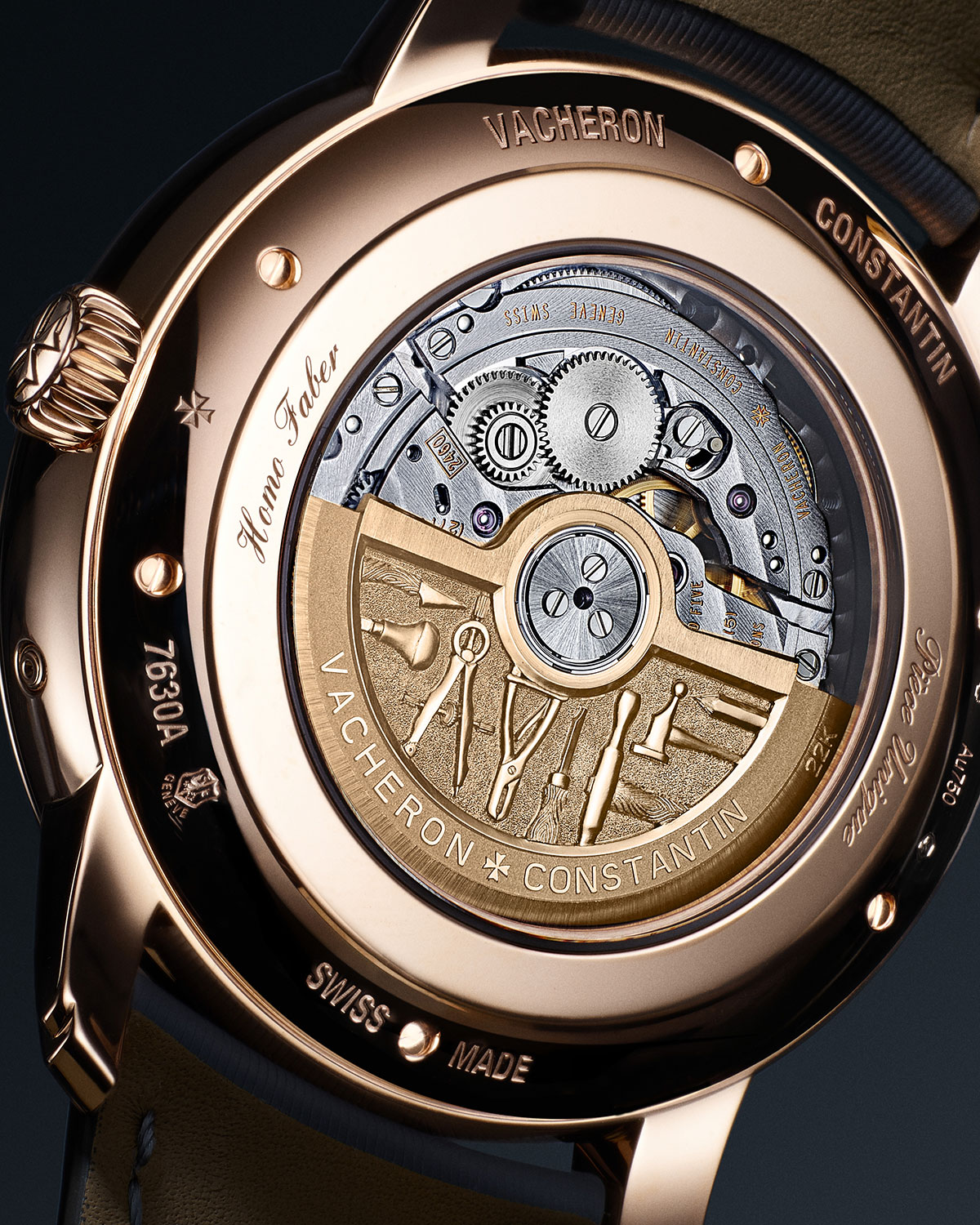 Calibre 2460 G$ de los Vacheron Constantin Métiers d’Art Tribute to the Animal Kingdom
