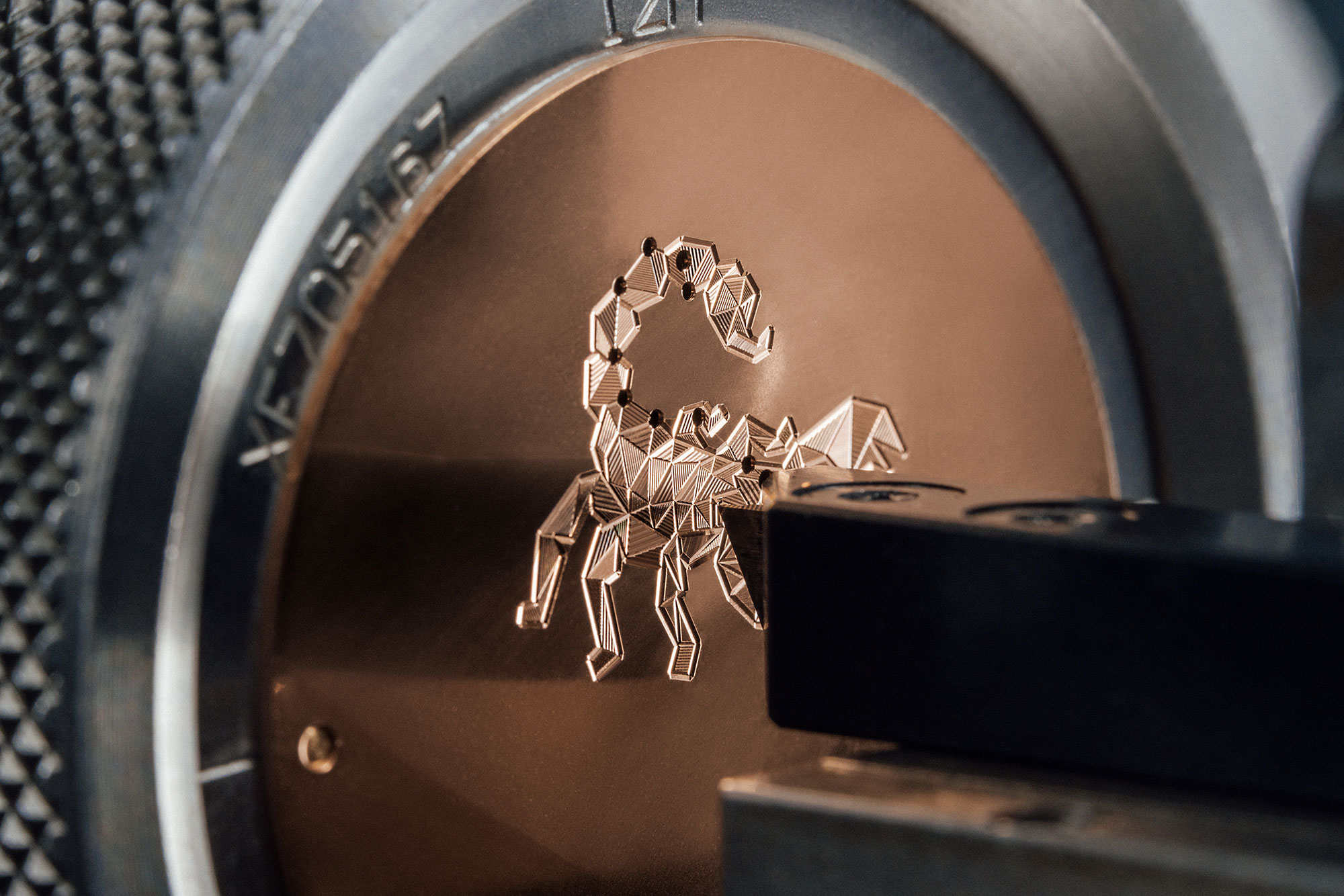 Guilloché hecho a mano del Vacheron Constantin Métiers d'Art Tribute to The Celestial