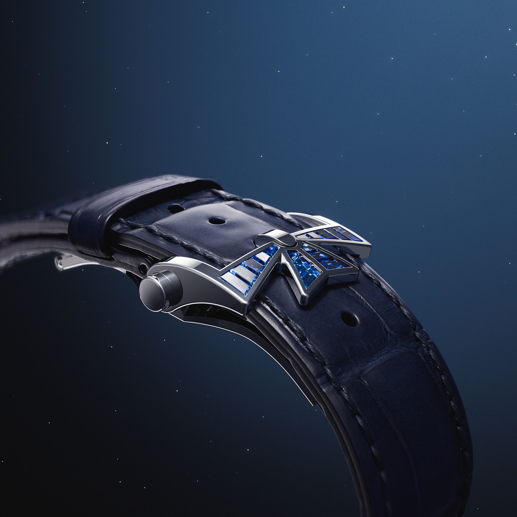 Cierre del al correa del Vacheron Constantin Métiers d'Art Tribute to The Celestial