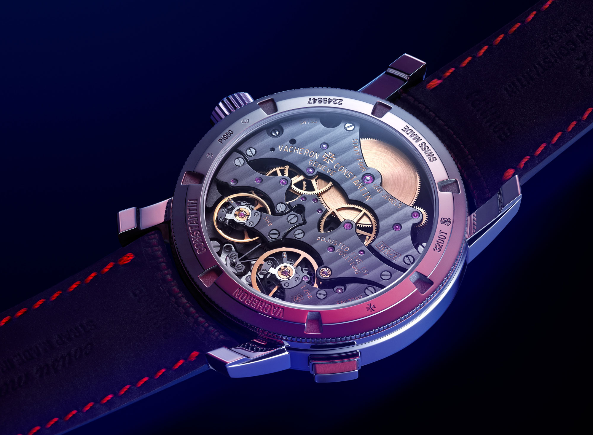 calibre 3610 QP de Vacheron Constantin Traditionnelle Twin Beat Calendario Perpetuo